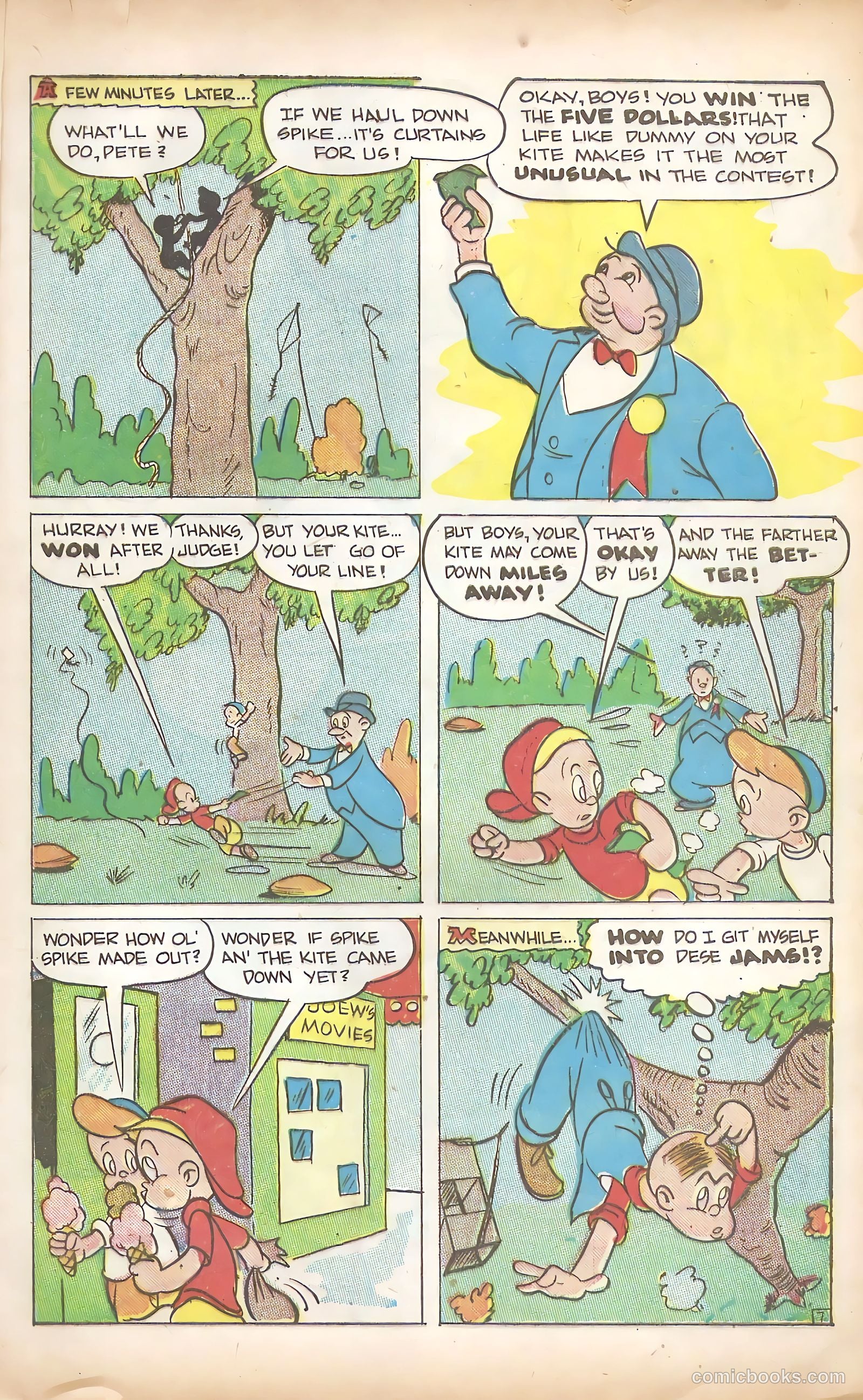 Scream Comics #5 (1945) — page 9 of 36