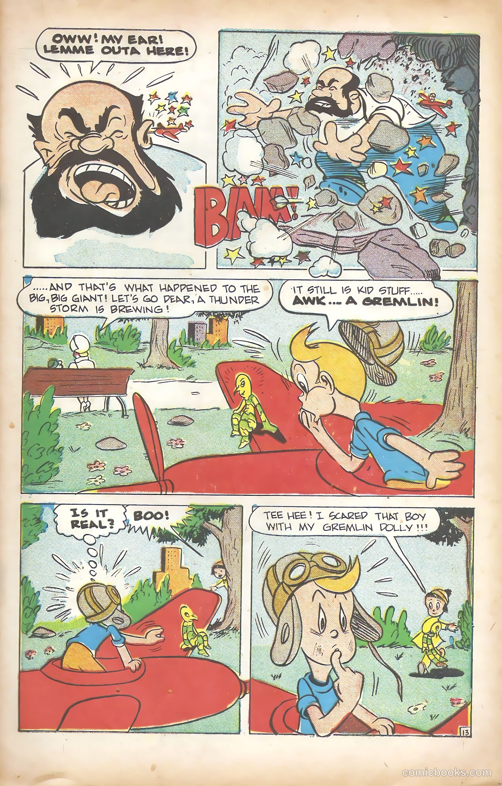 Scream Comics #5 (1945) — page 15 of 36