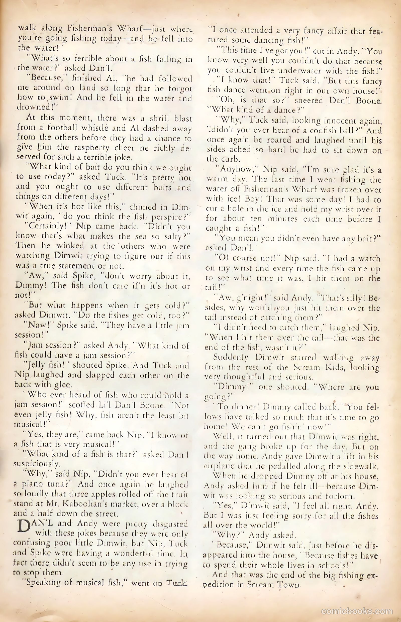 Scream Comics #5 (1945) — page 17 of 36