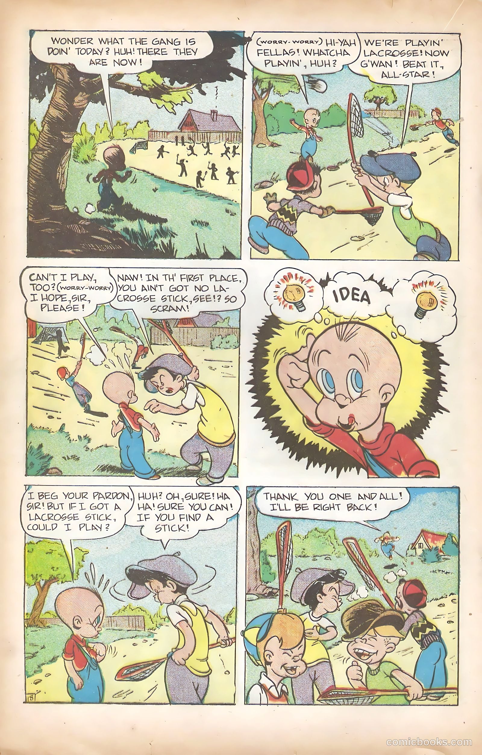 Scream Comics #5 (1945) — page 20 of 36