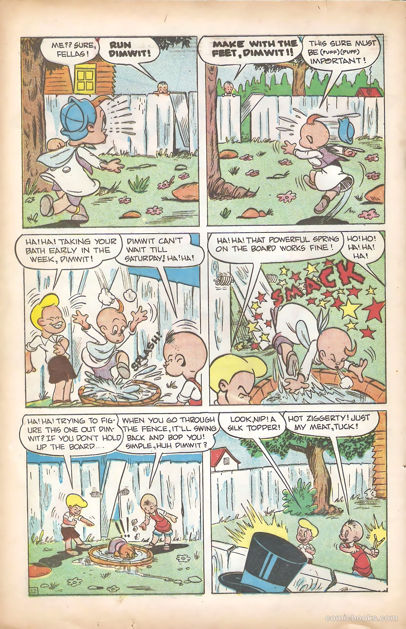 Scream Comics #5 (1945) — page 24 of 36