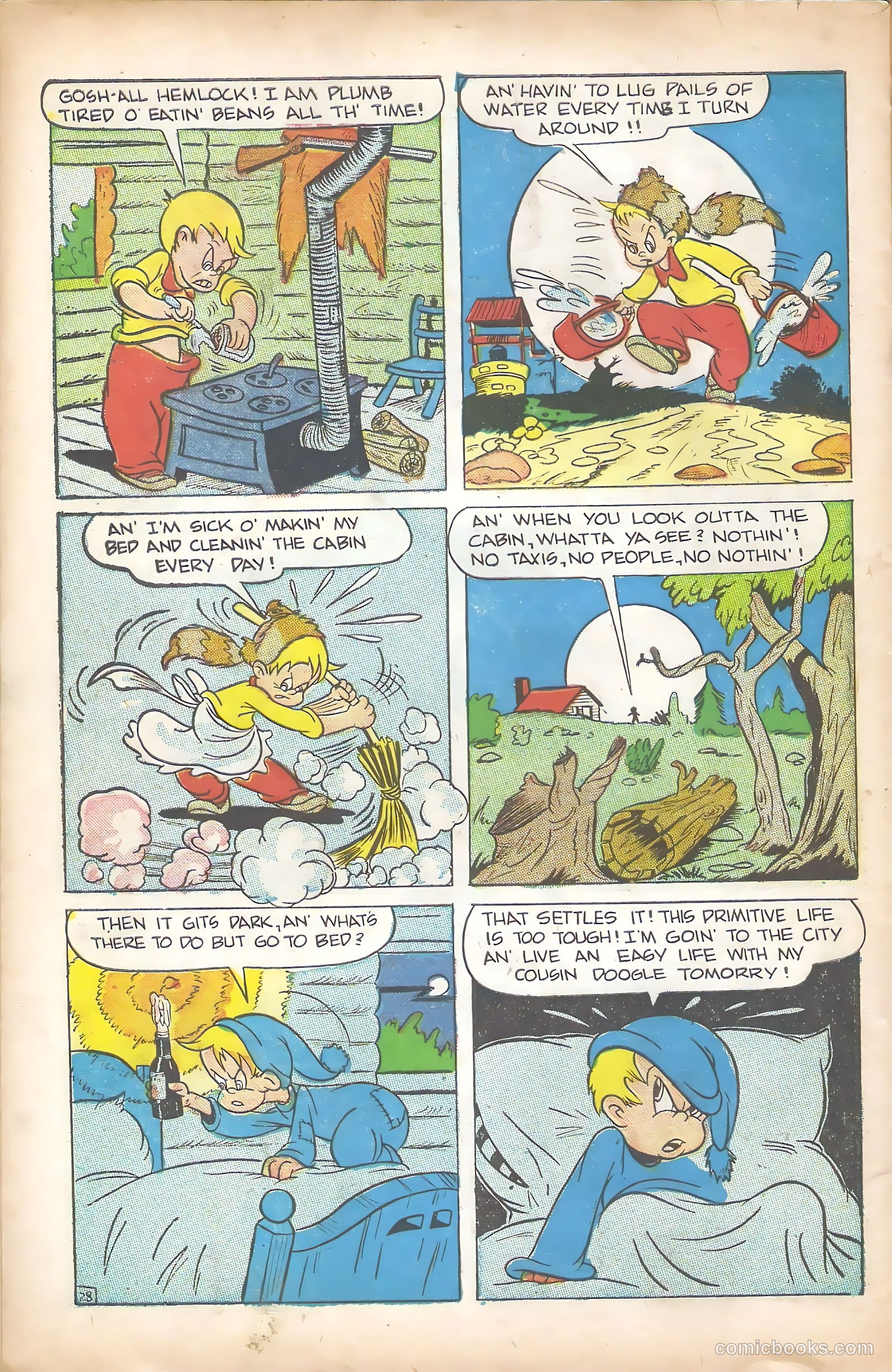Scream Comics #5 (1945) — page 30 of 36