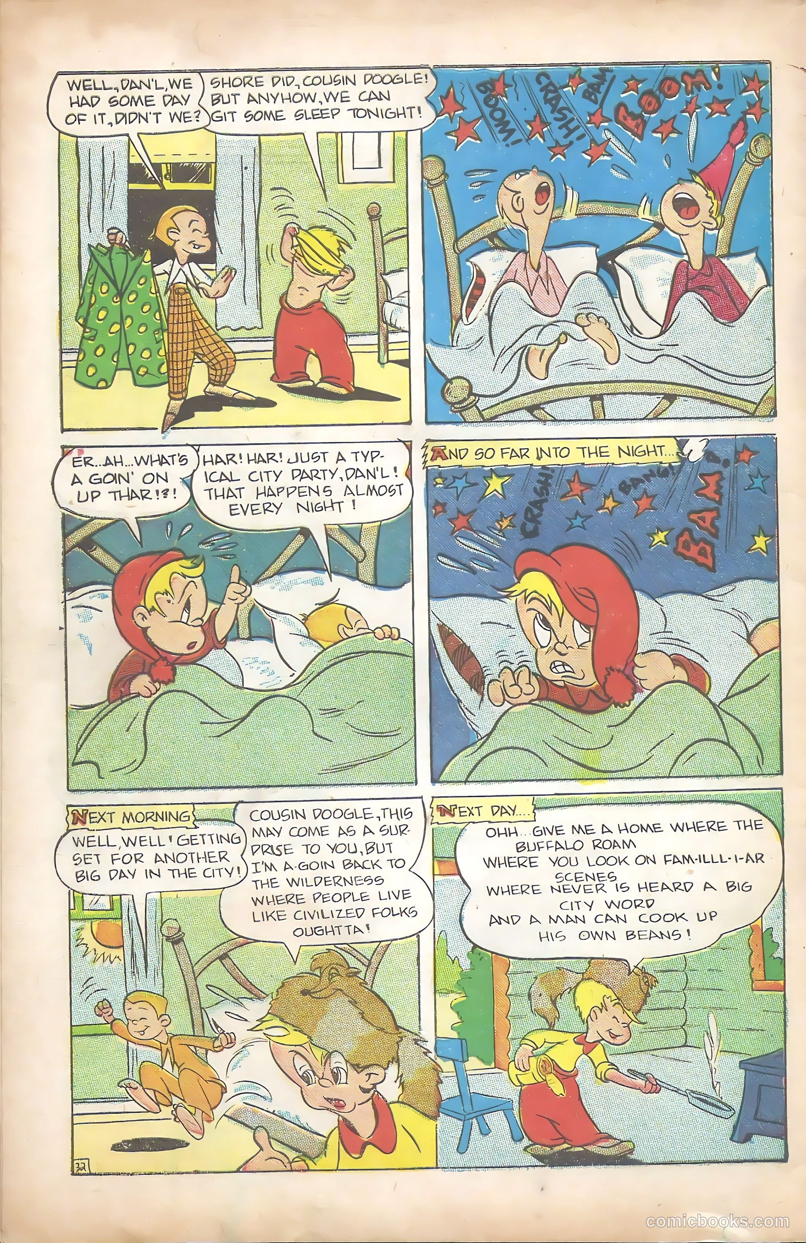 Scream Comics #5 (1945) — page 34 of 36