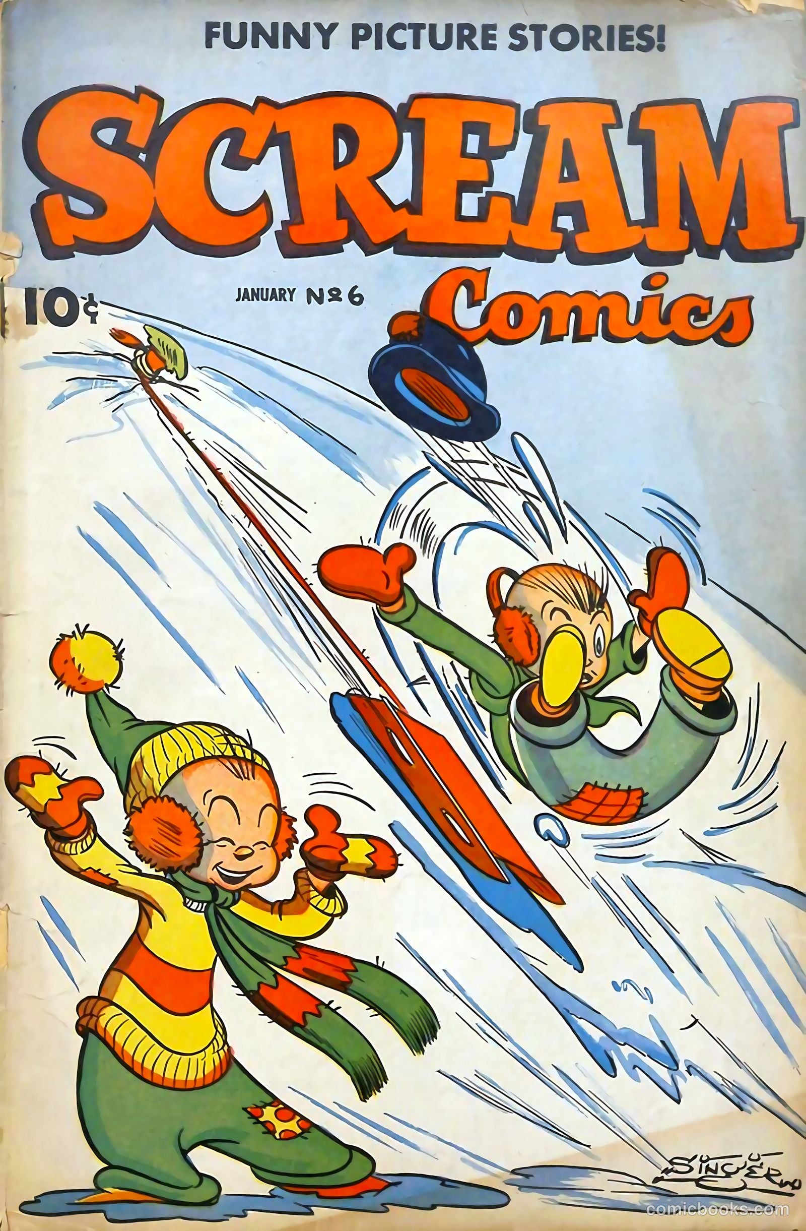 Scream Comics #6