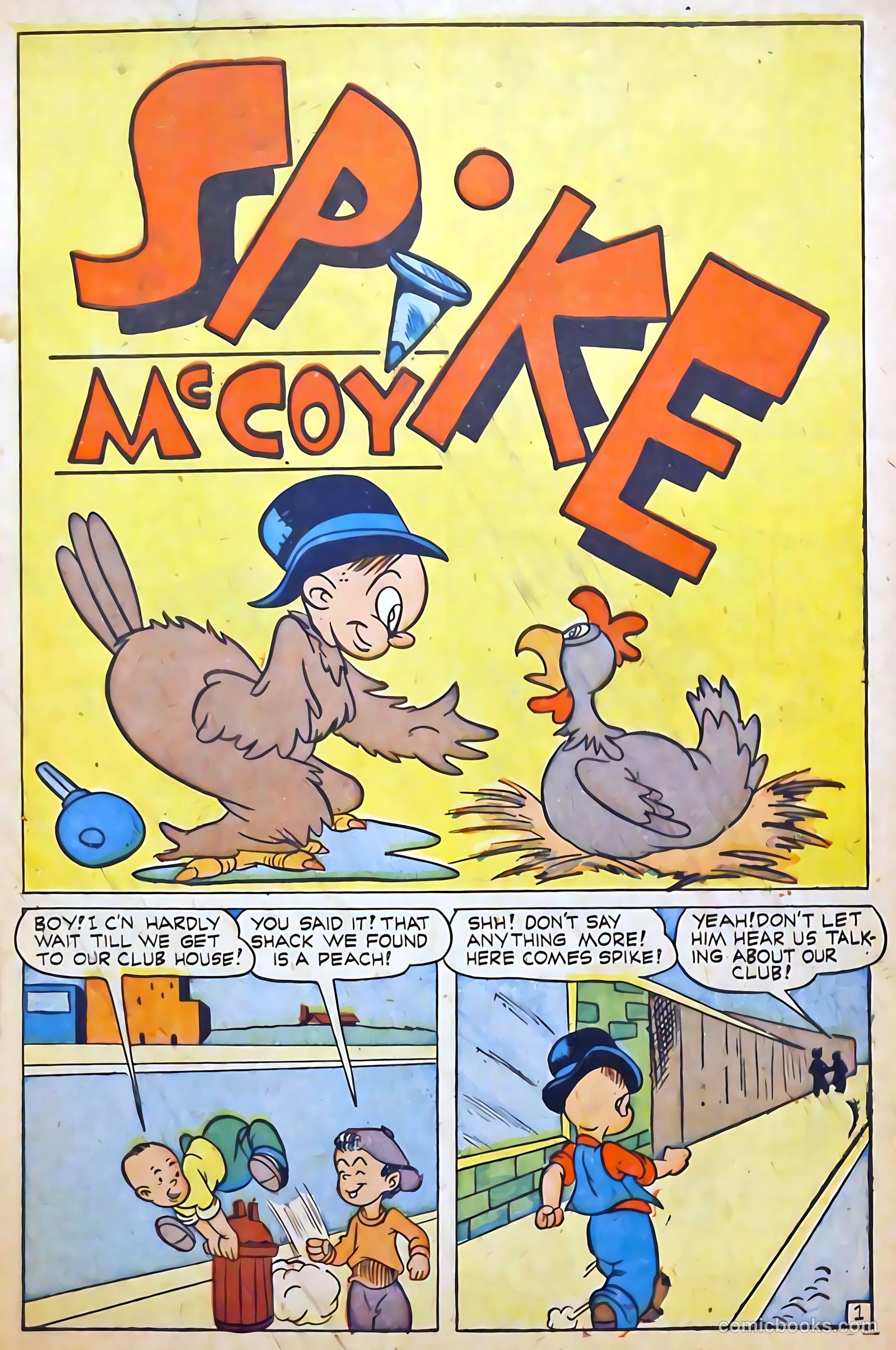 Scream Comics #6 (1945) — page 3 of 36