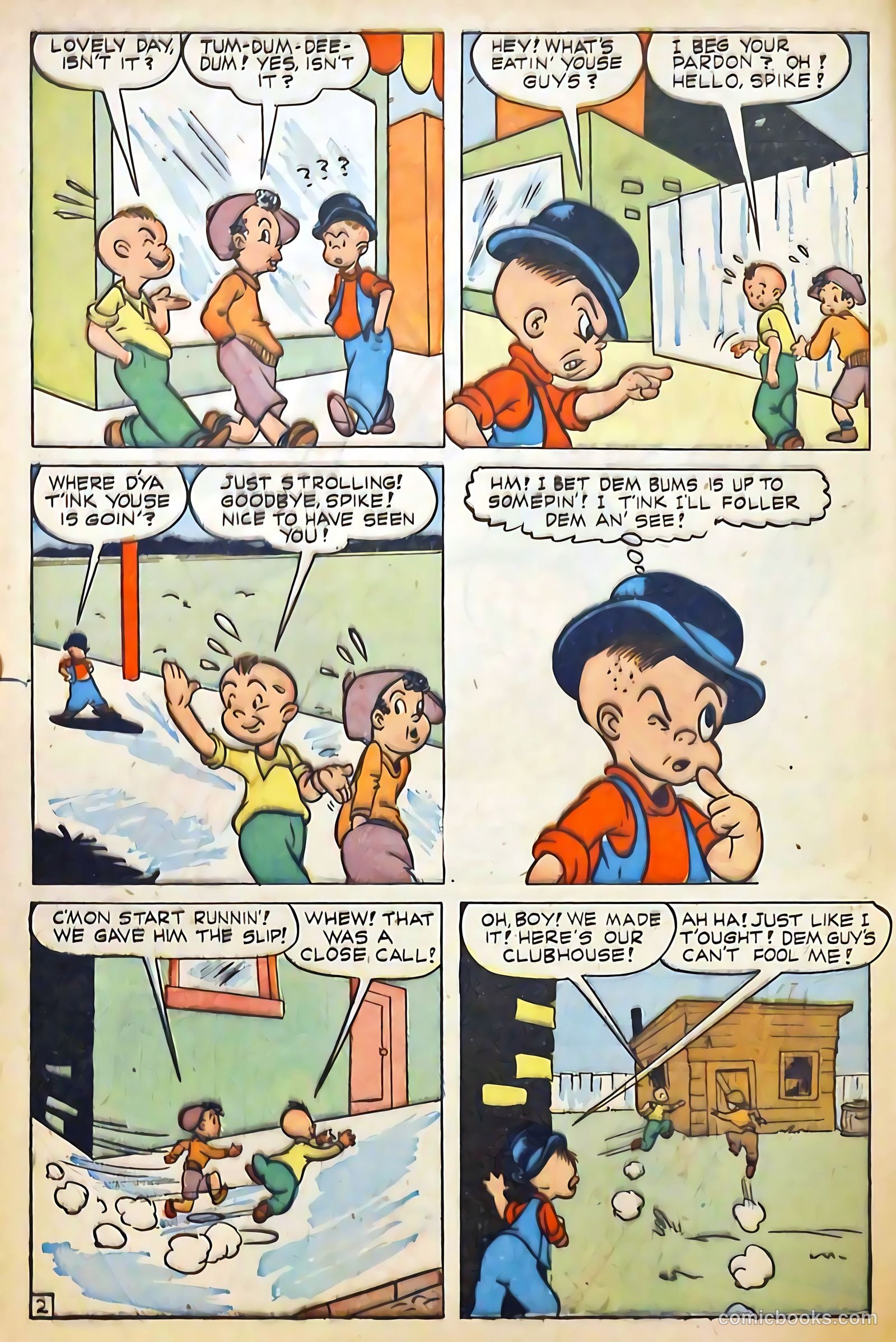 Scream Comics #6 (1945) — page 4 of 36