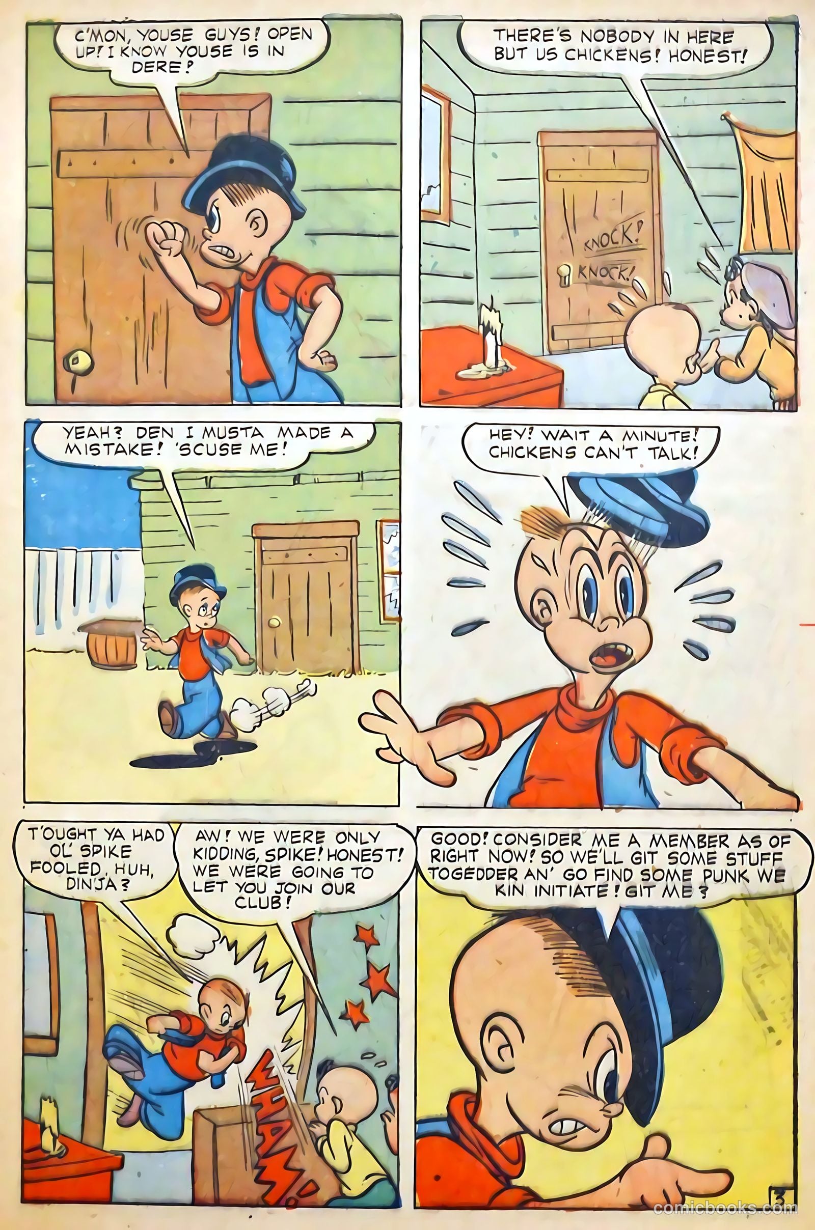 Scream Comics #6 (1945) — page 5 of 36