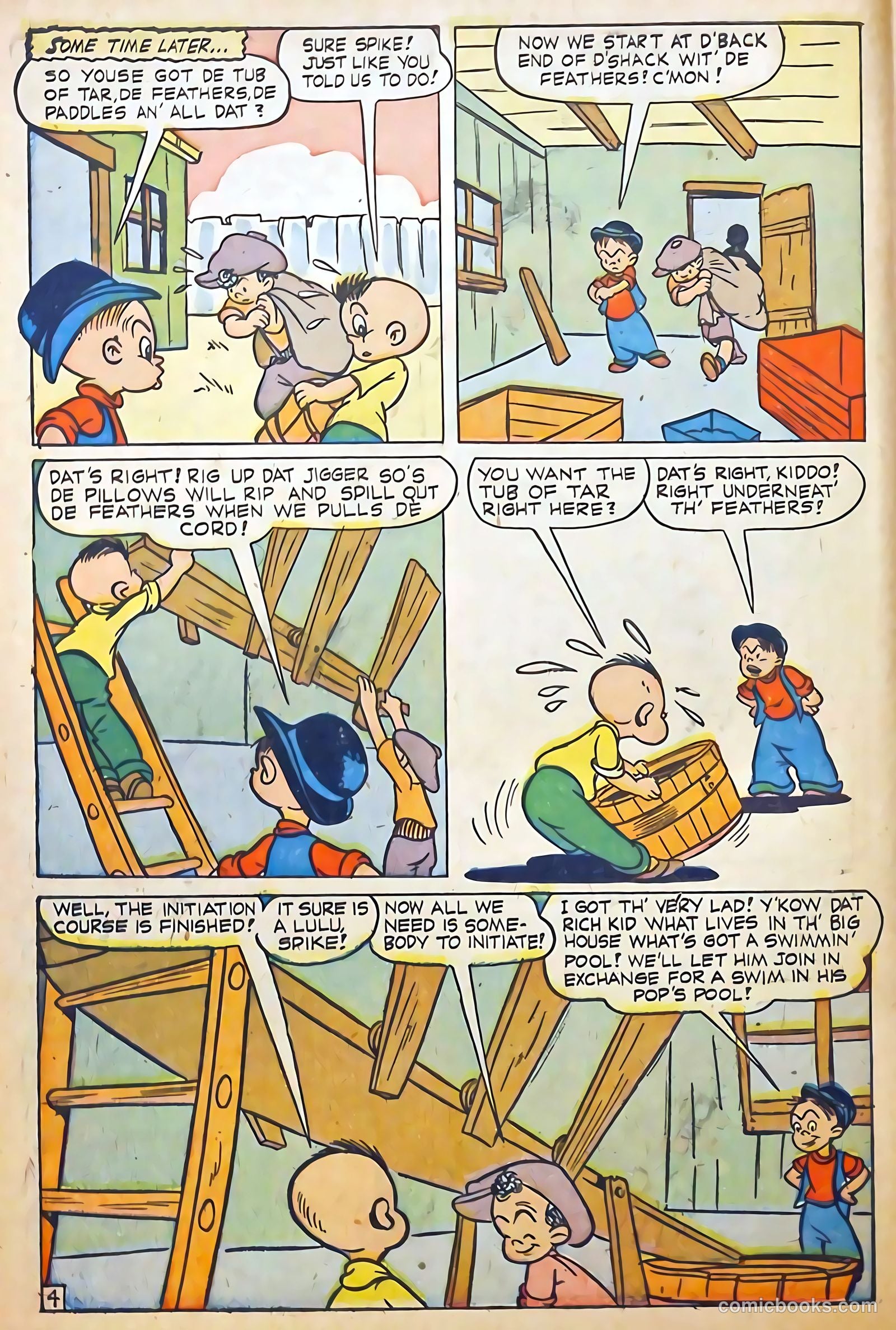 Scream Comics #6 (1945) — page 6 of 36