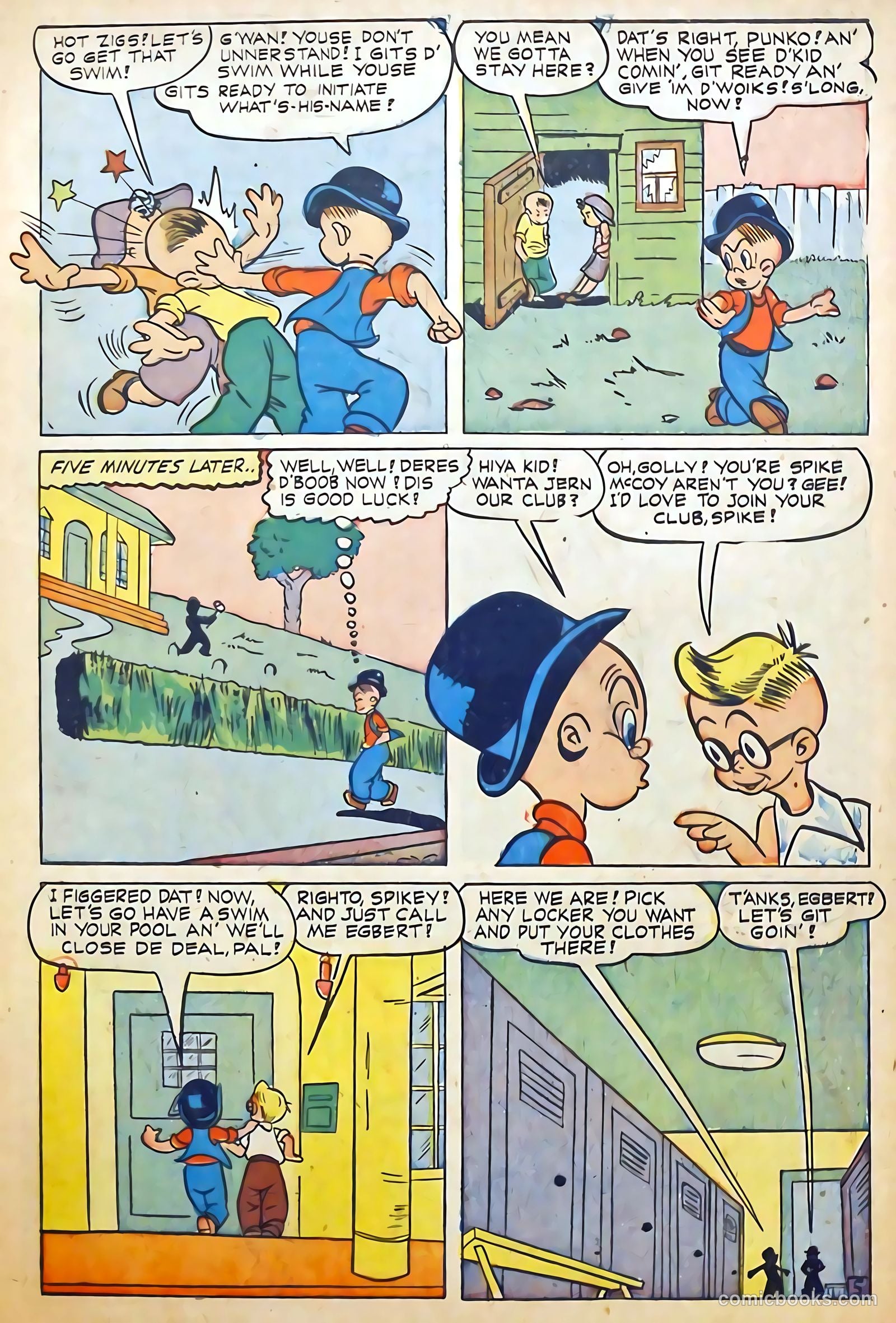 Scream Comics #6 (1945) — page 7 of 36
