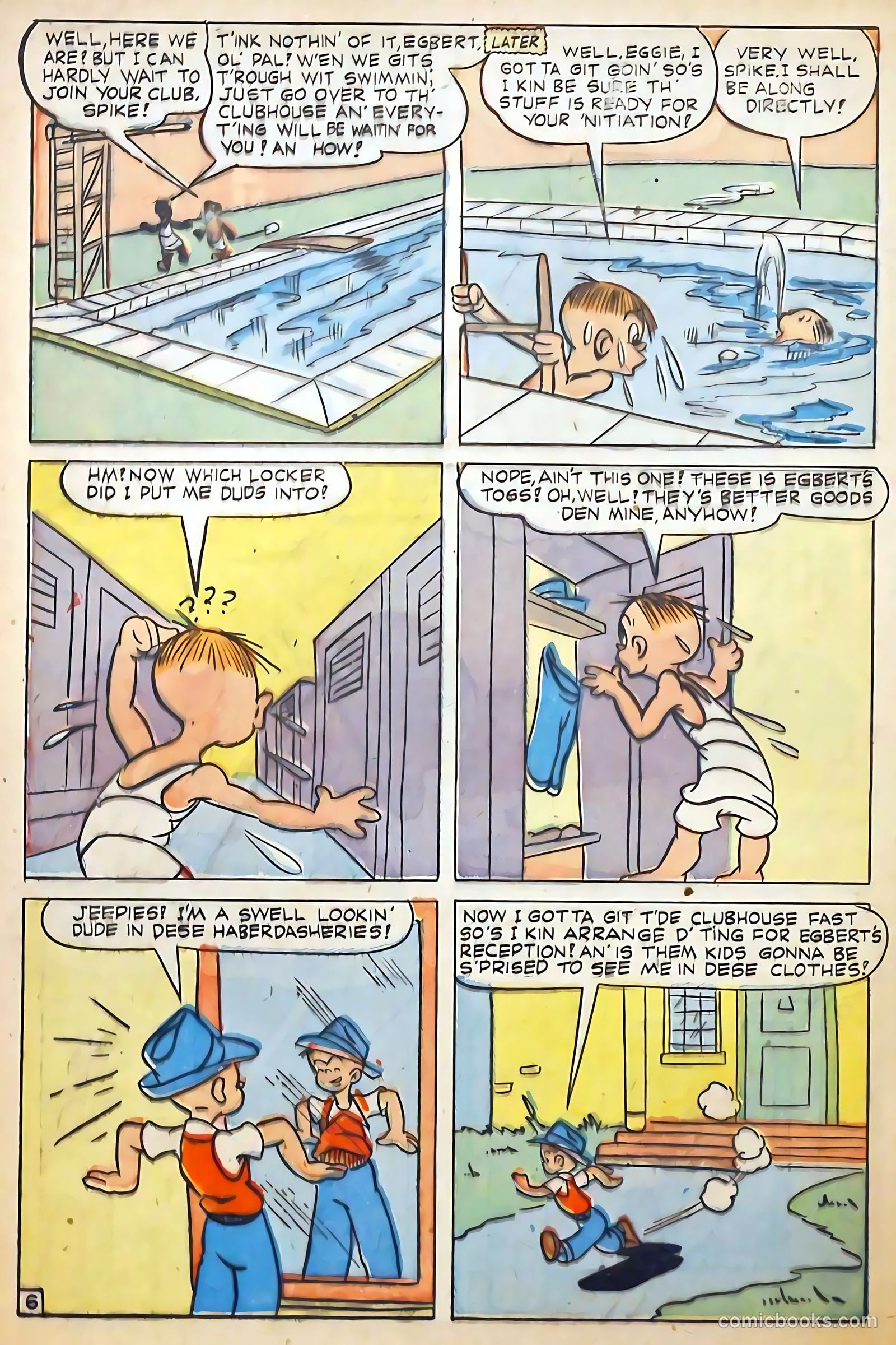Scream Comics #6 (1945) — page 8 of 36