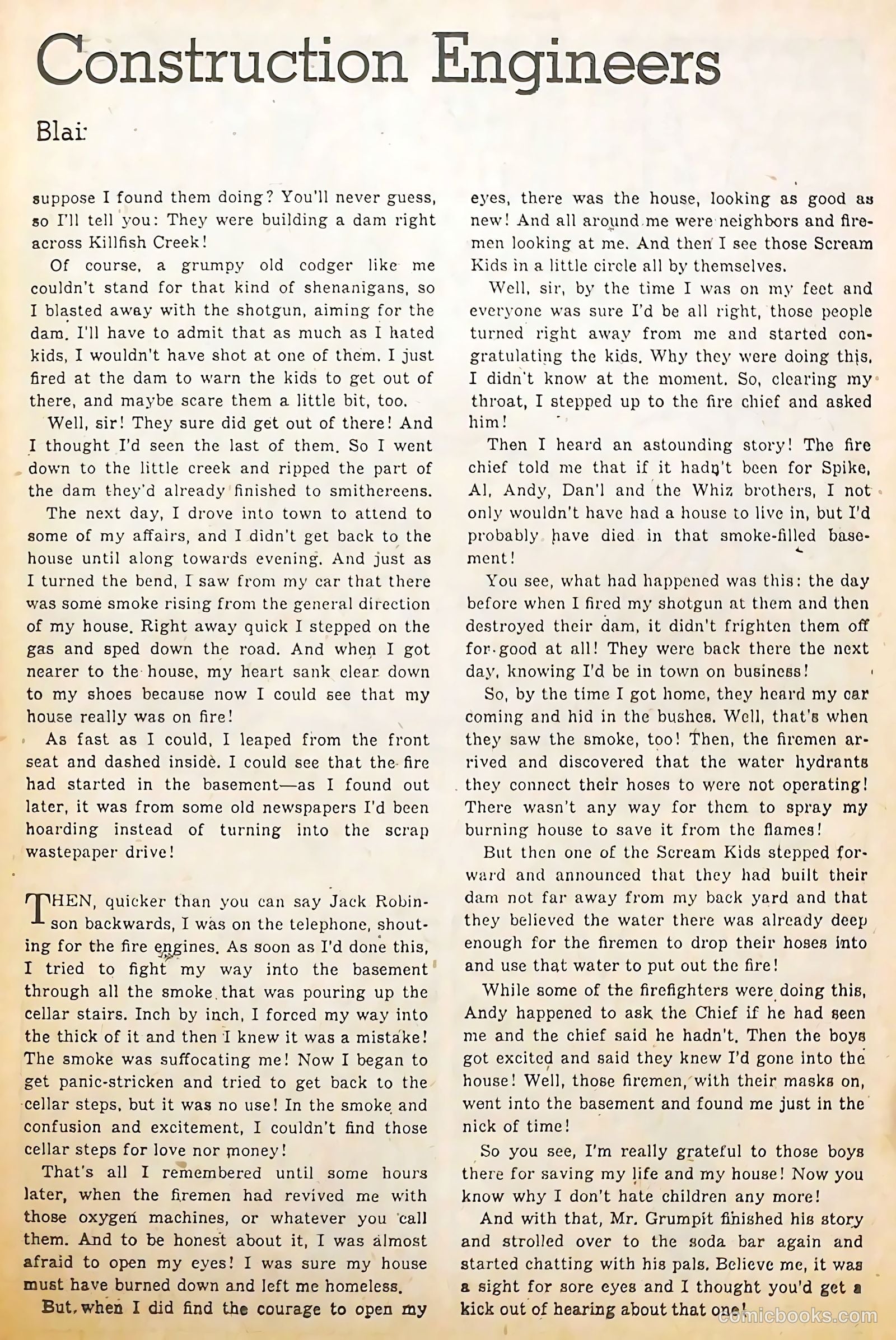 Scream Comics #6 (1945) — page 23 of 36