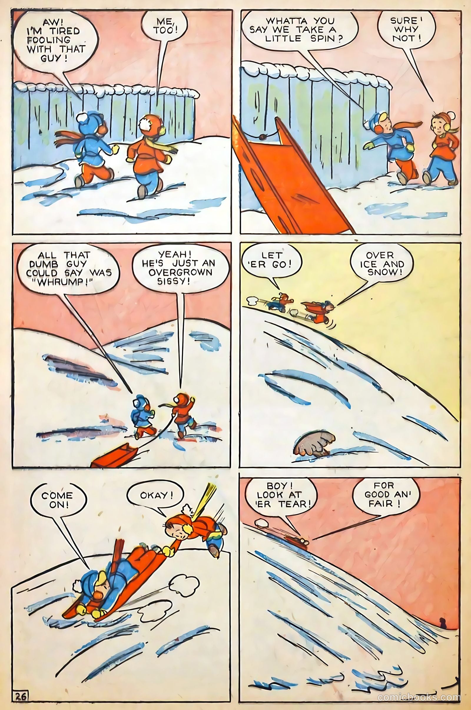 Scream Comics #6 (1945) — page 28 of 36