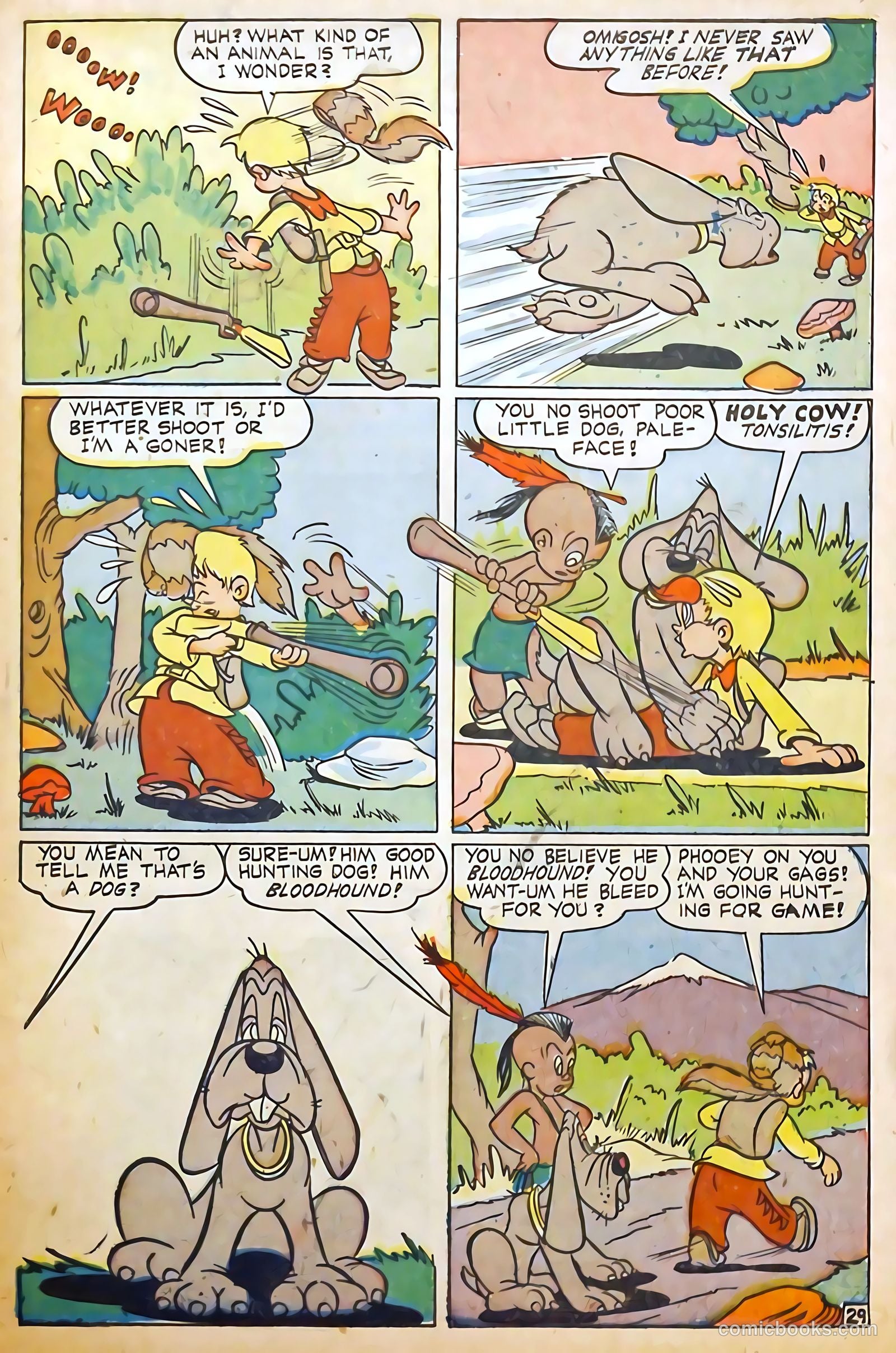 Scream Comics #6 (1945) — page 31 of 36
