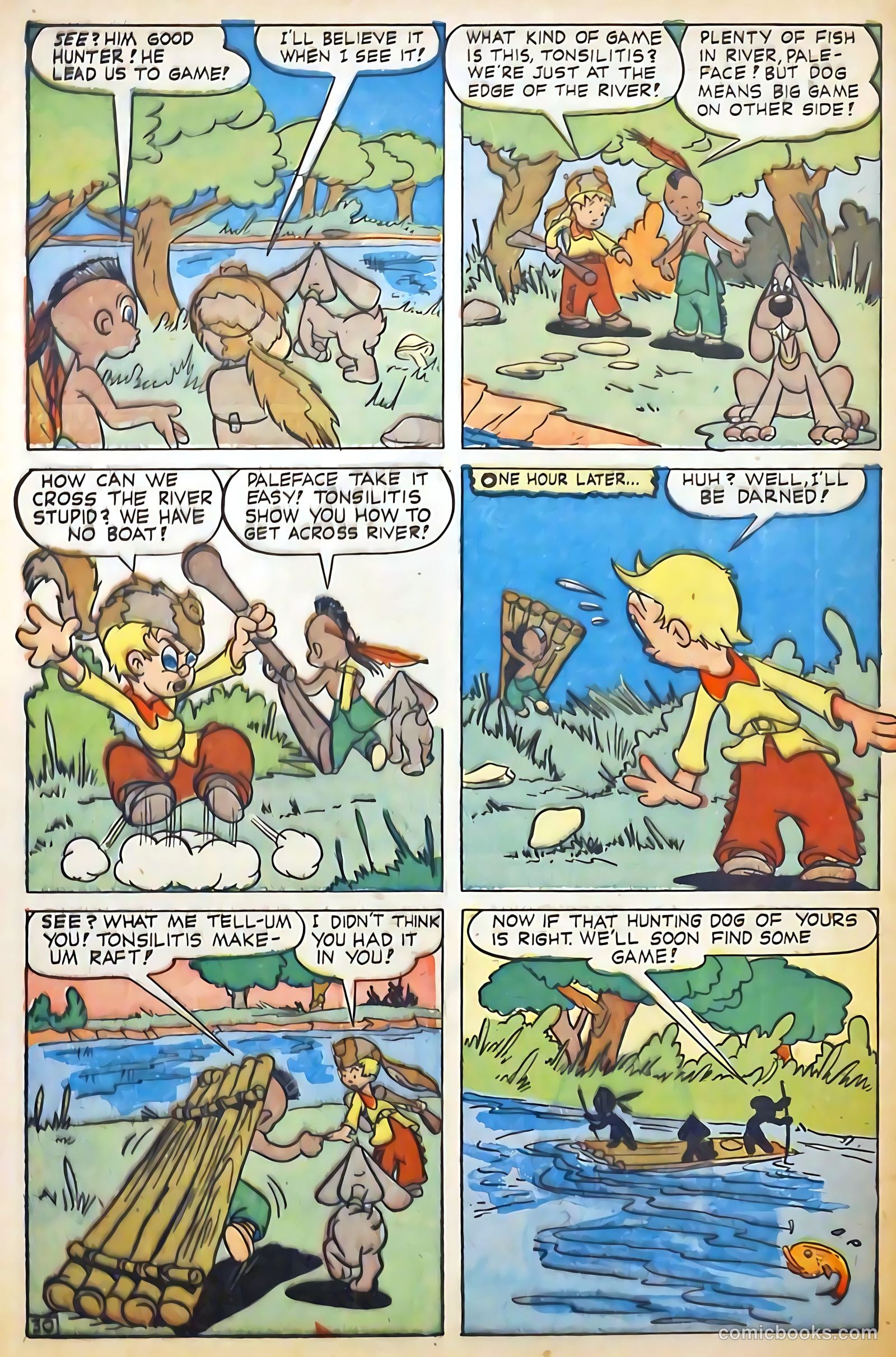 Scream Comics #6 (1945) — page 32 of 36