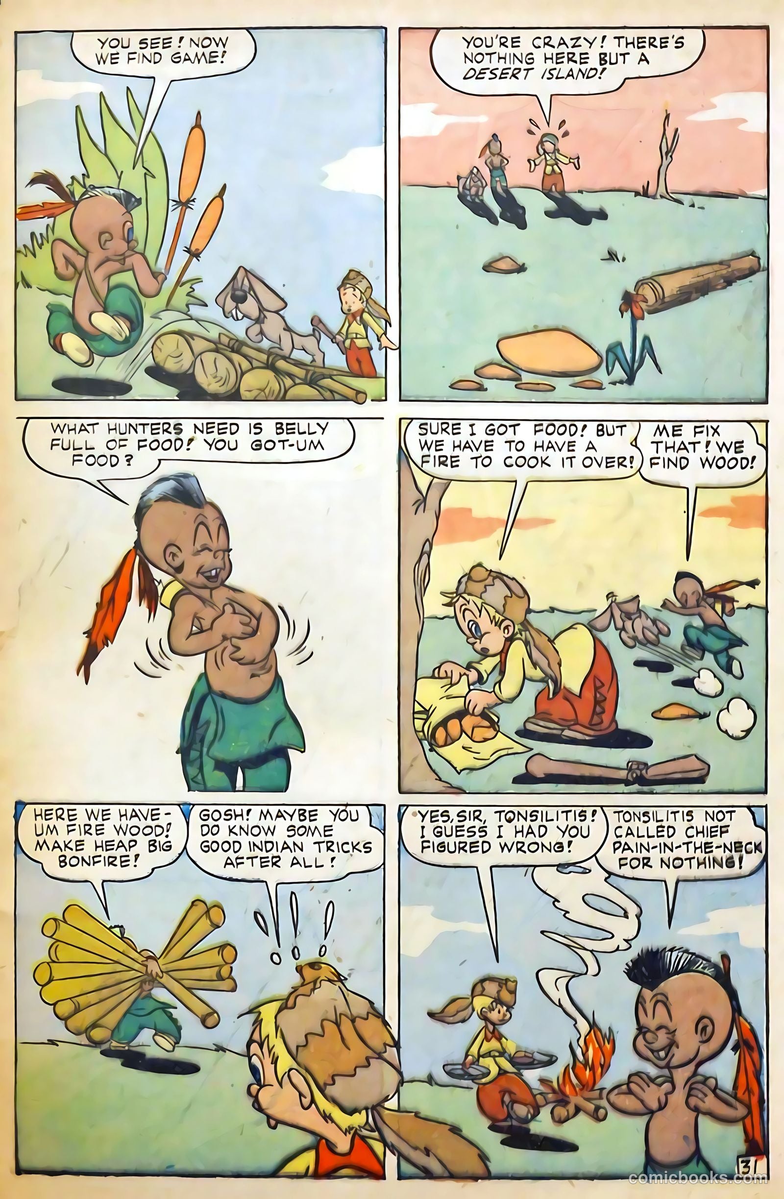 Scream Comics #6 (1945) — page 33 of 36