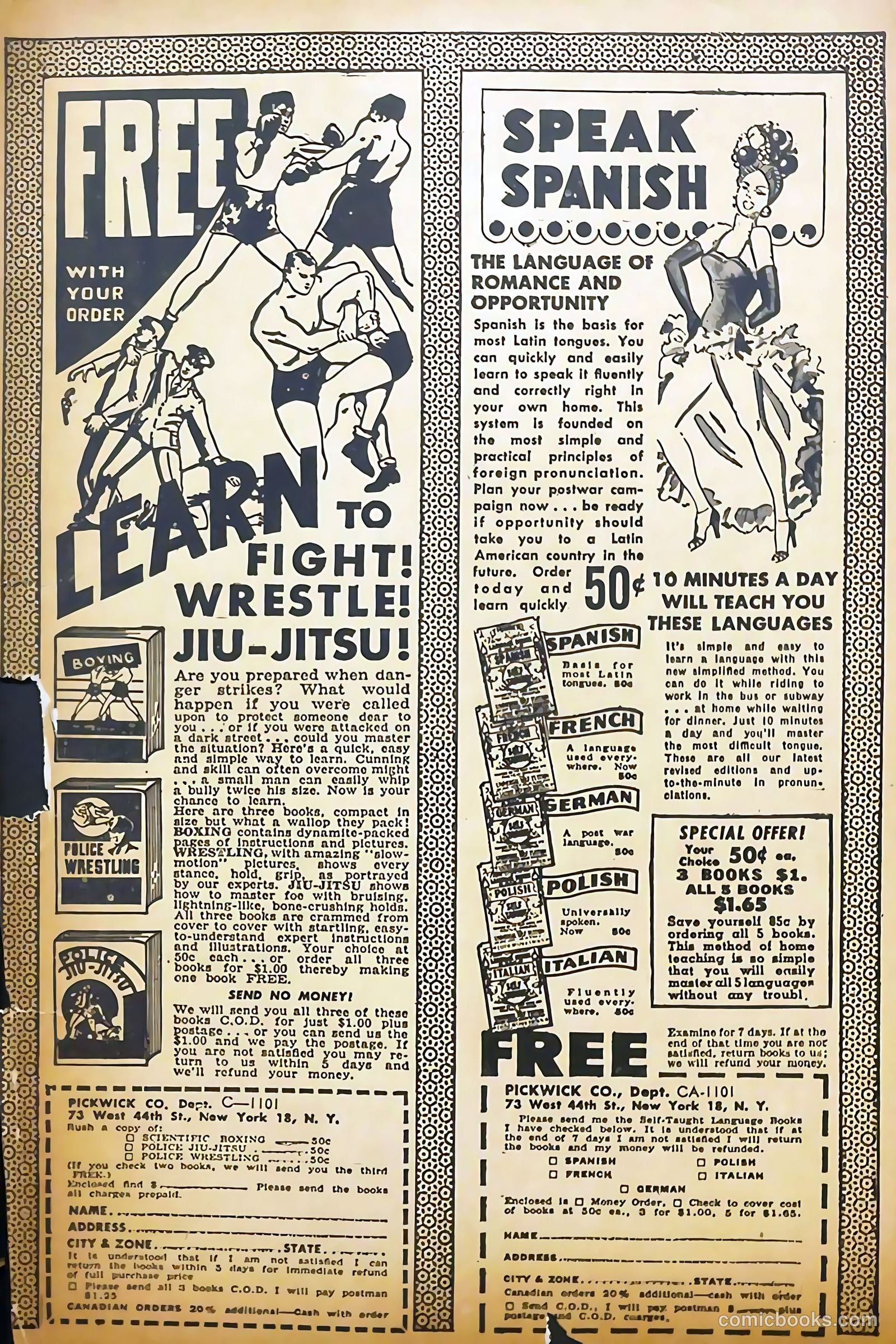 Scream Comics #6 (1945) — page 35 of 36