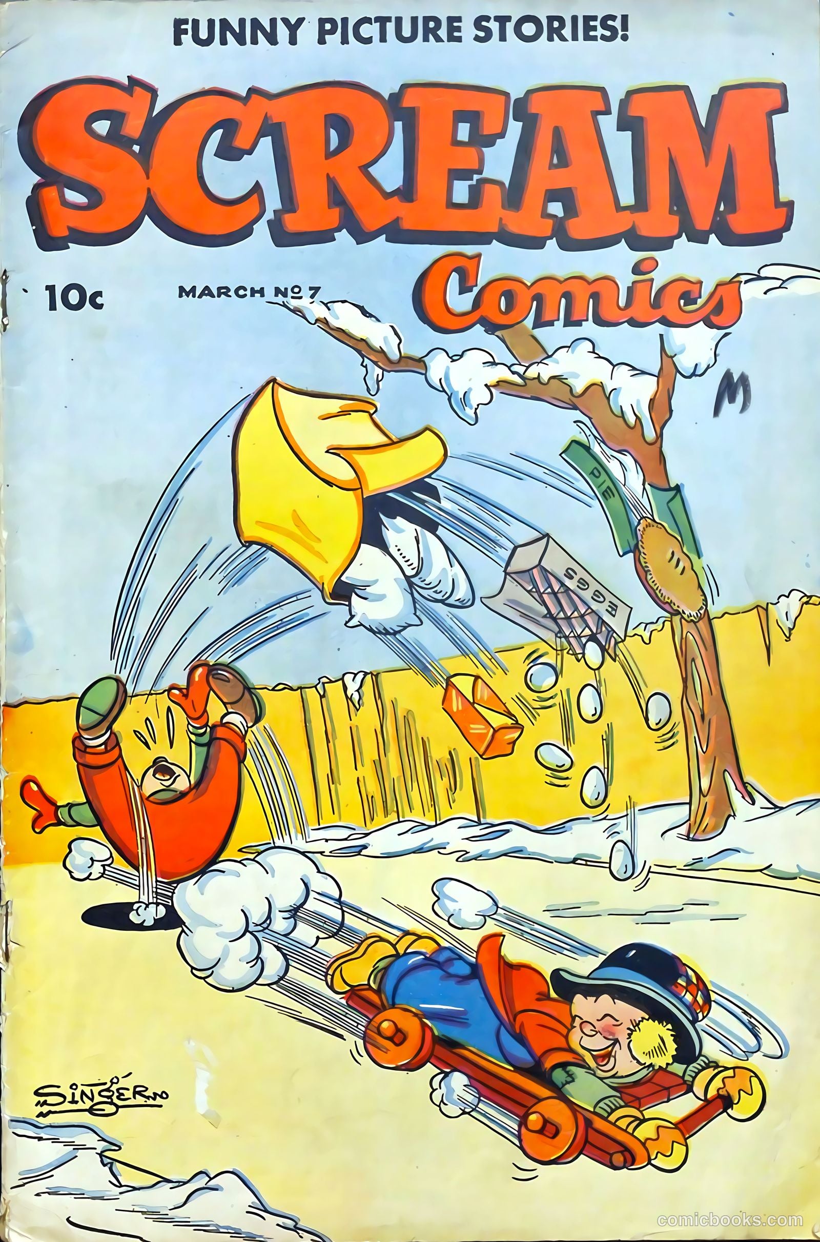 Scream Comics #7