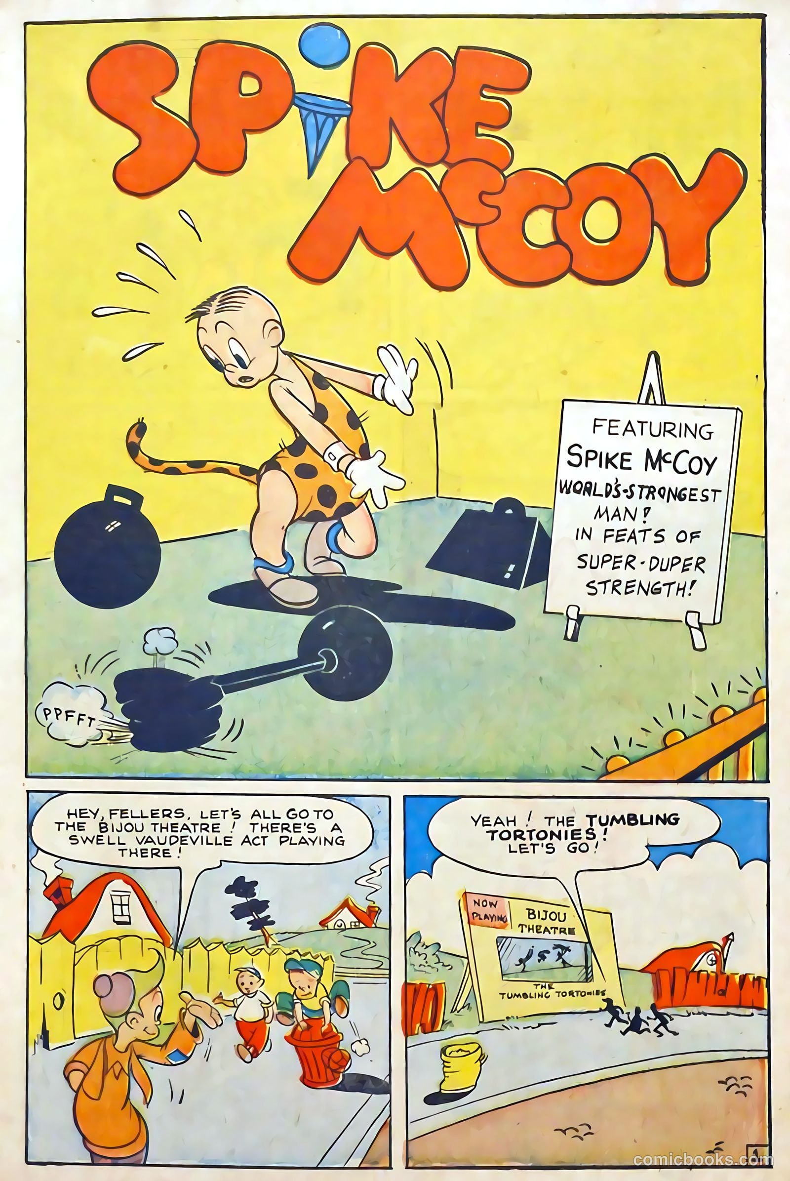 Scream Comics #7 (1946) — page 3 of 36