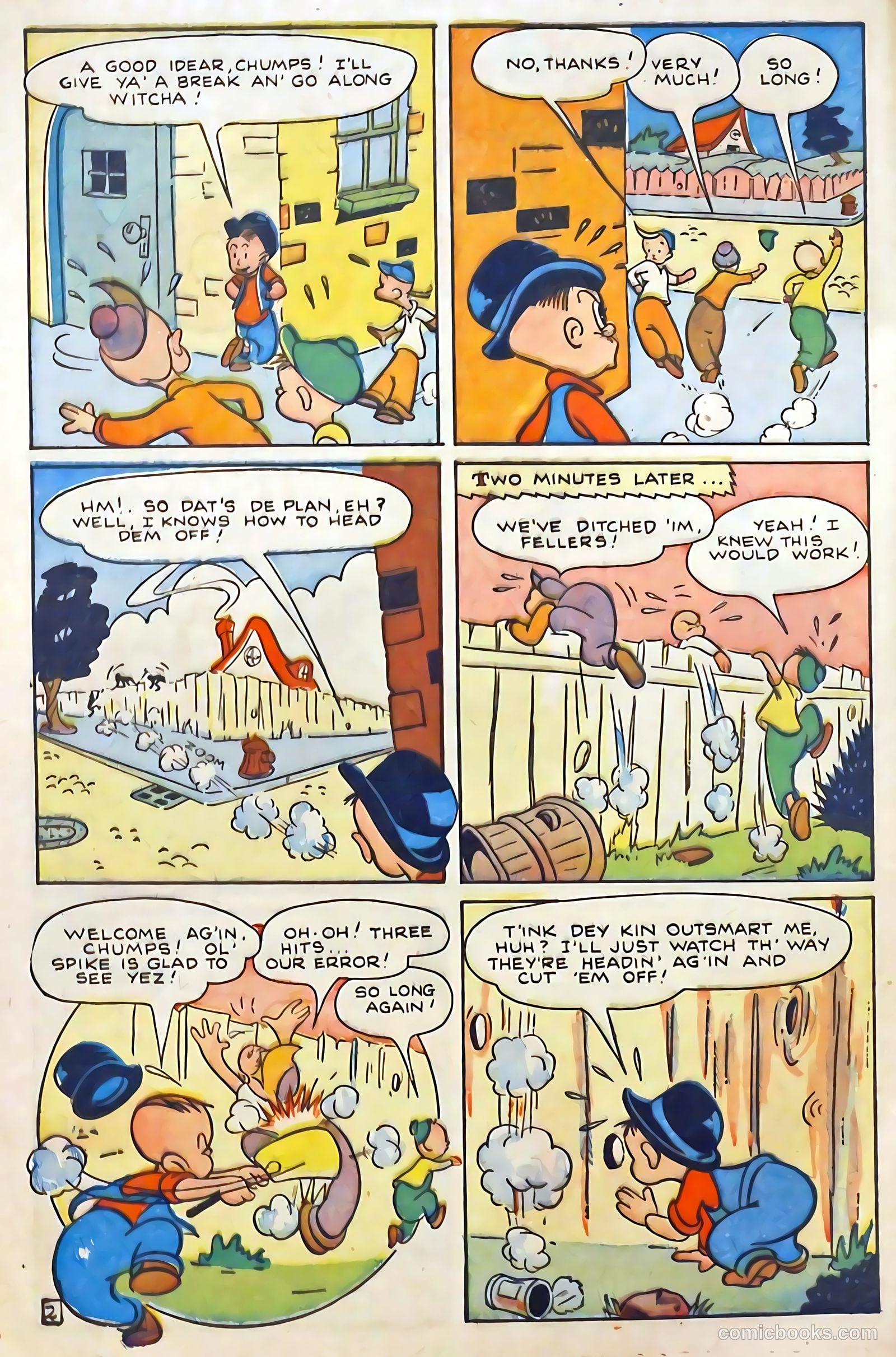 Scream Comics #7 (1946) — page 4 of 36