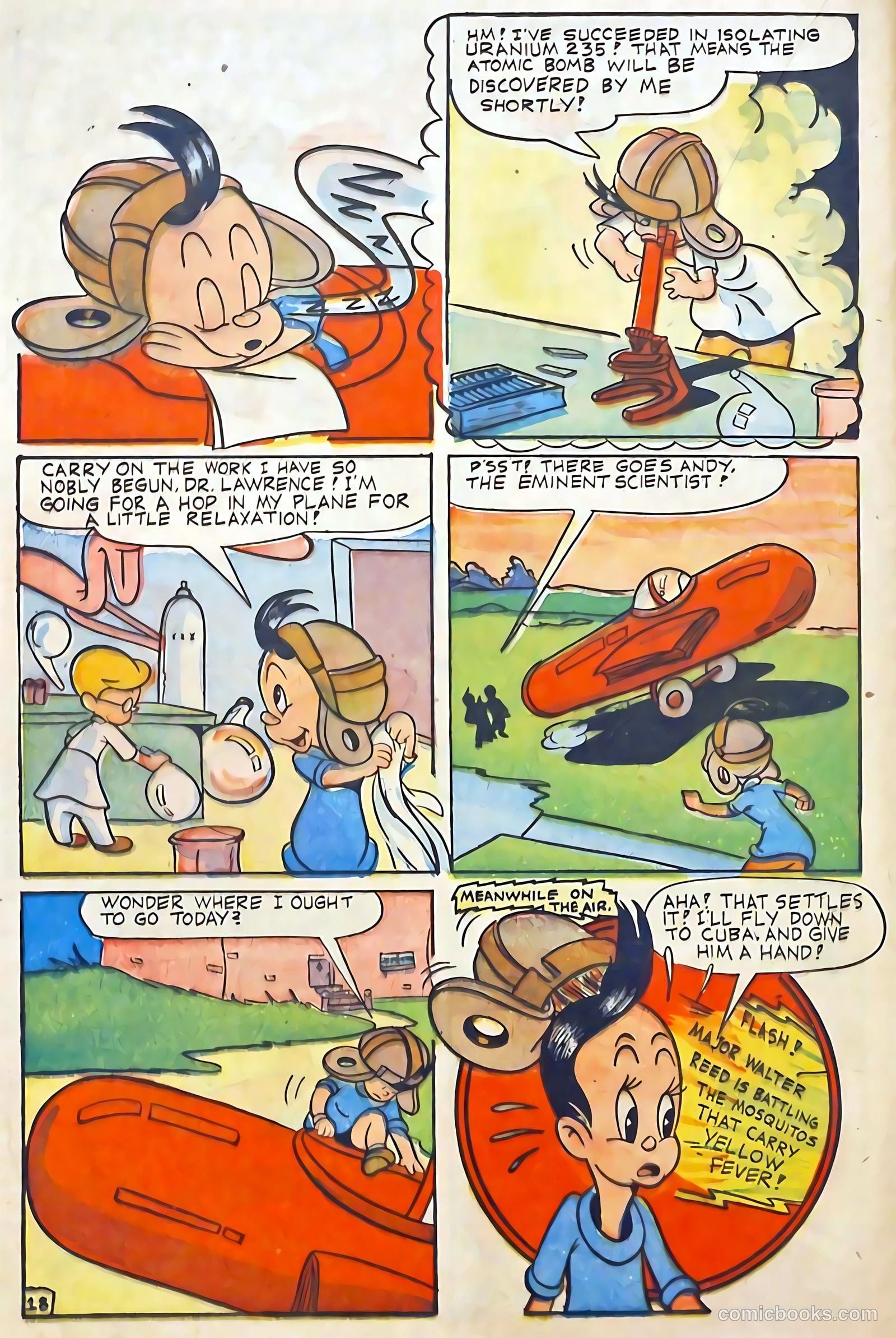 Scream Comics #7 (1946) — page 20 of 36