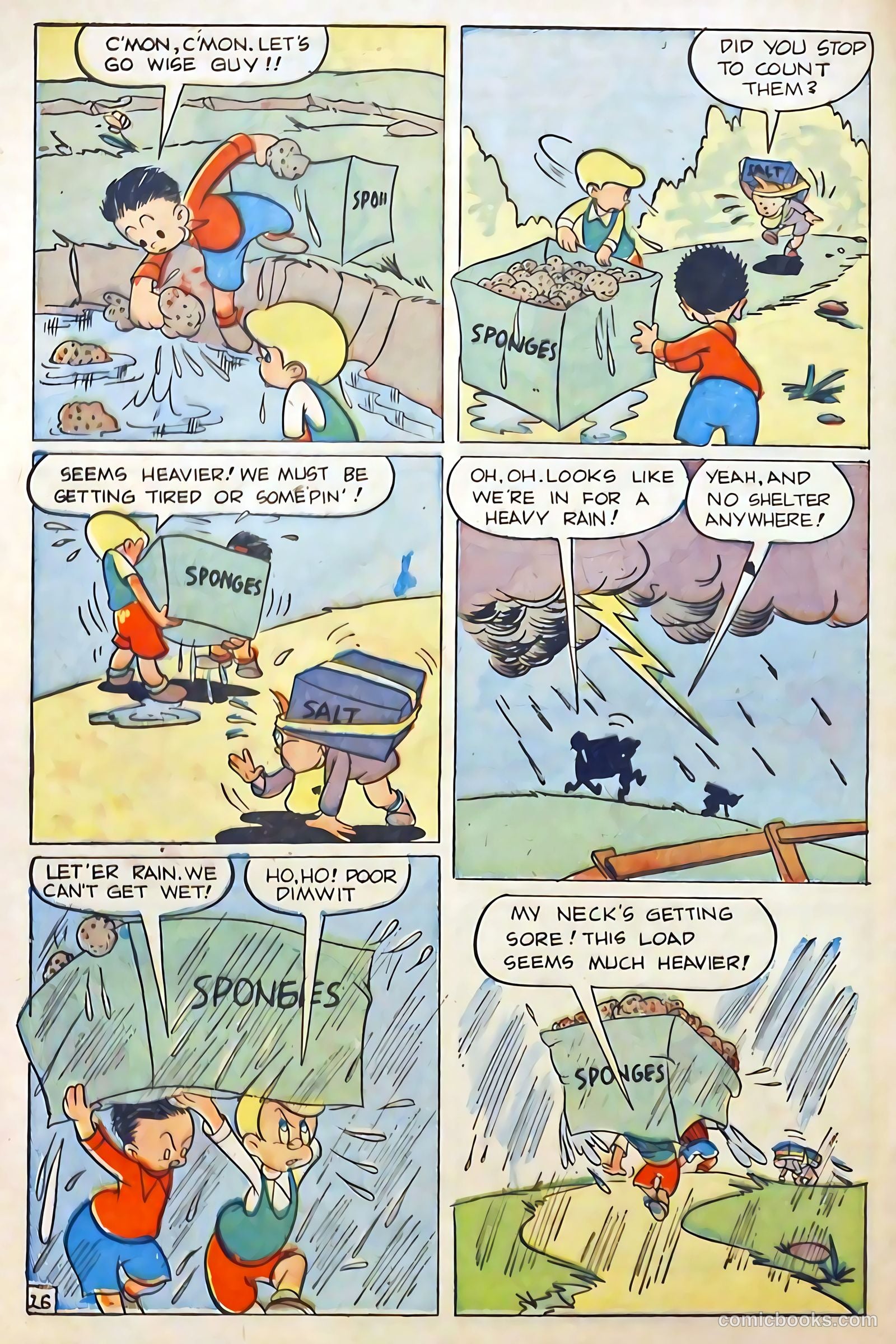 Scream Comics #7 (1946) — page 28 of 36