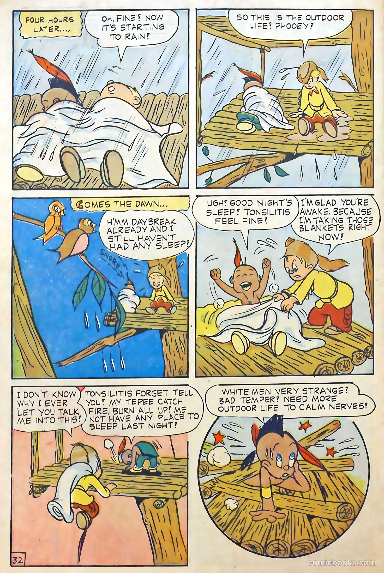 Scream Comics #7 (1946) — page 34 of 36