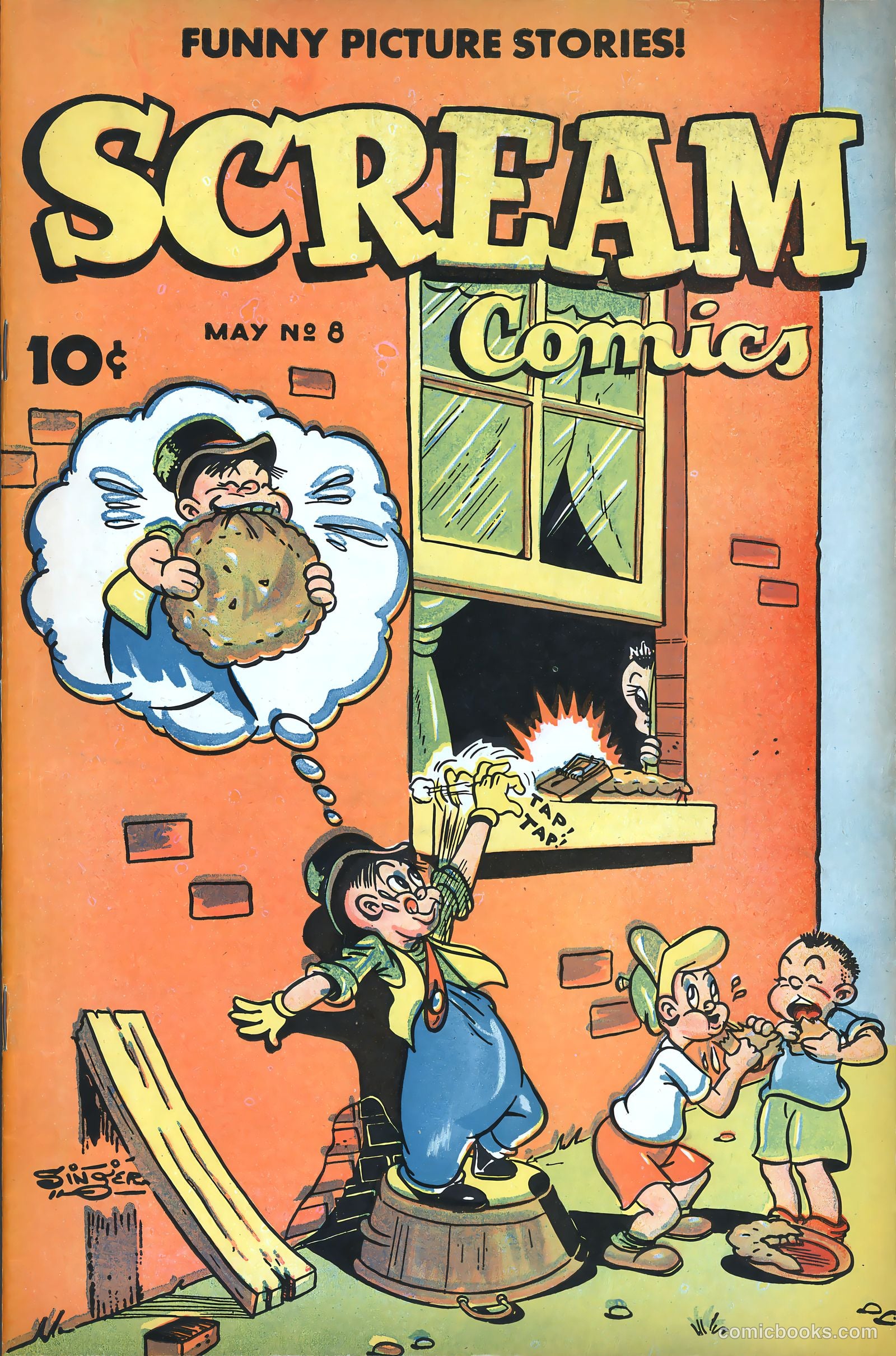 Scream Comics #8