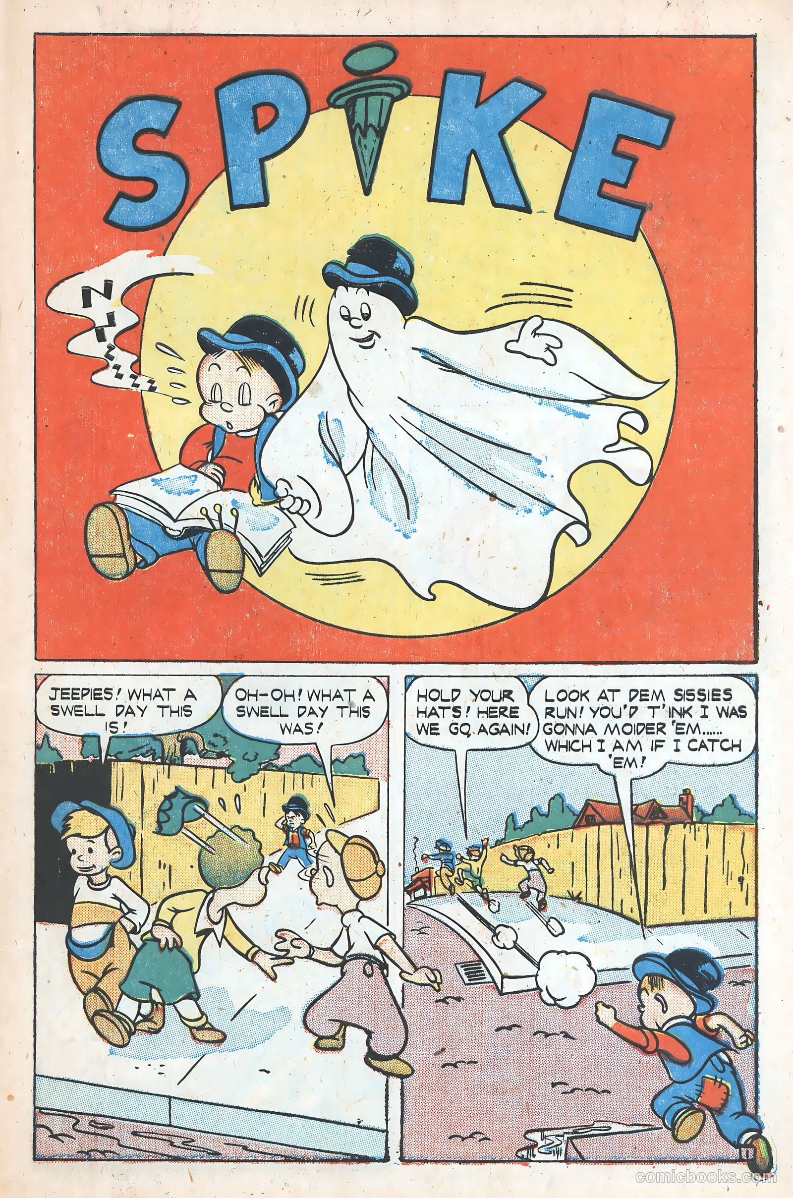 Scream Comics #8 (1946) — page 3 of 36