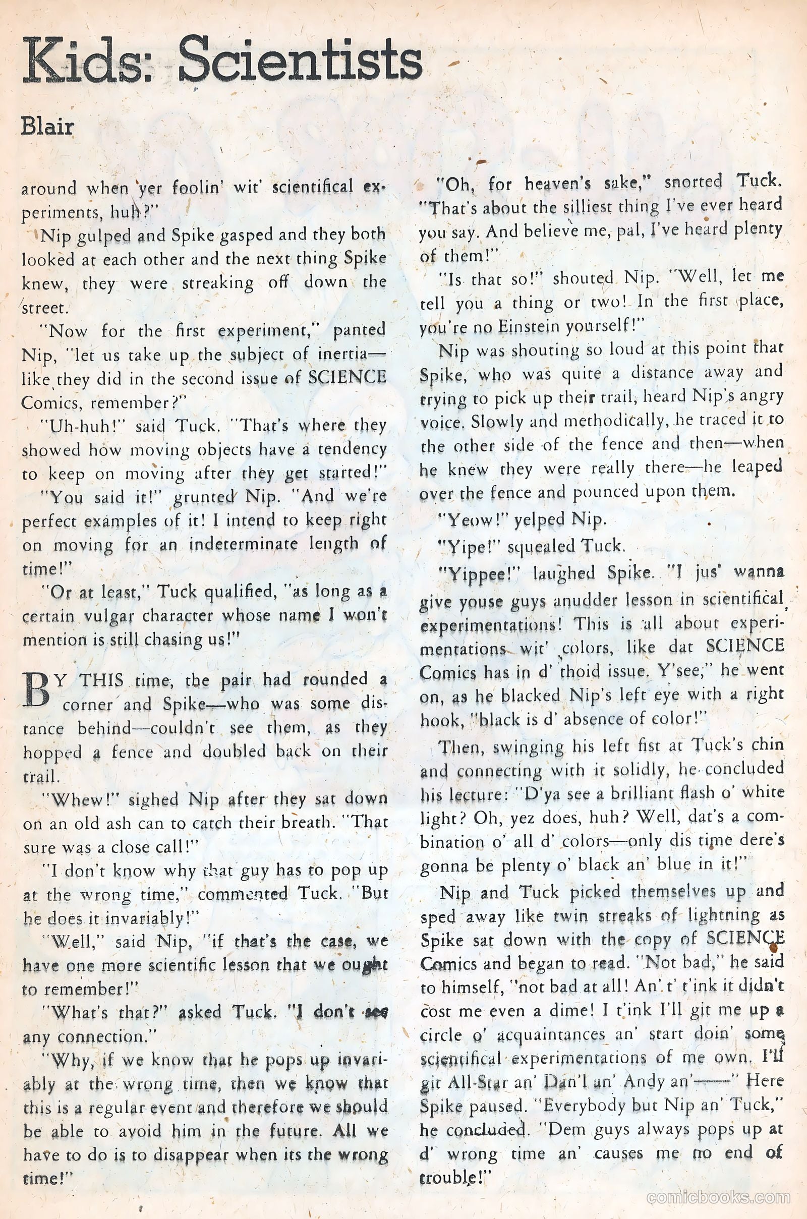 Scream Comics #8 (1946) — page 17 of 36