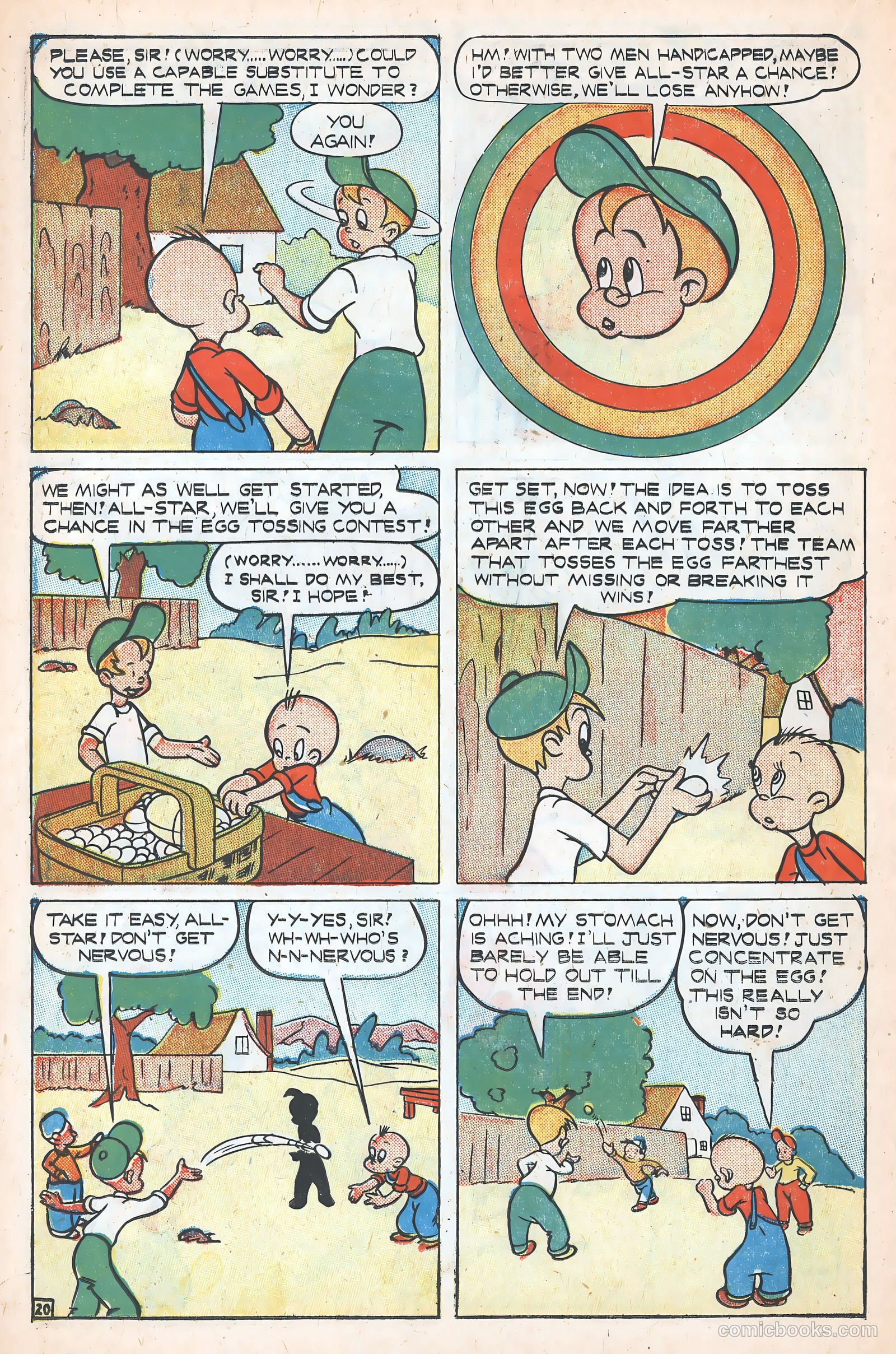 Scream Comics #8 (1946) — page 22 of 36
