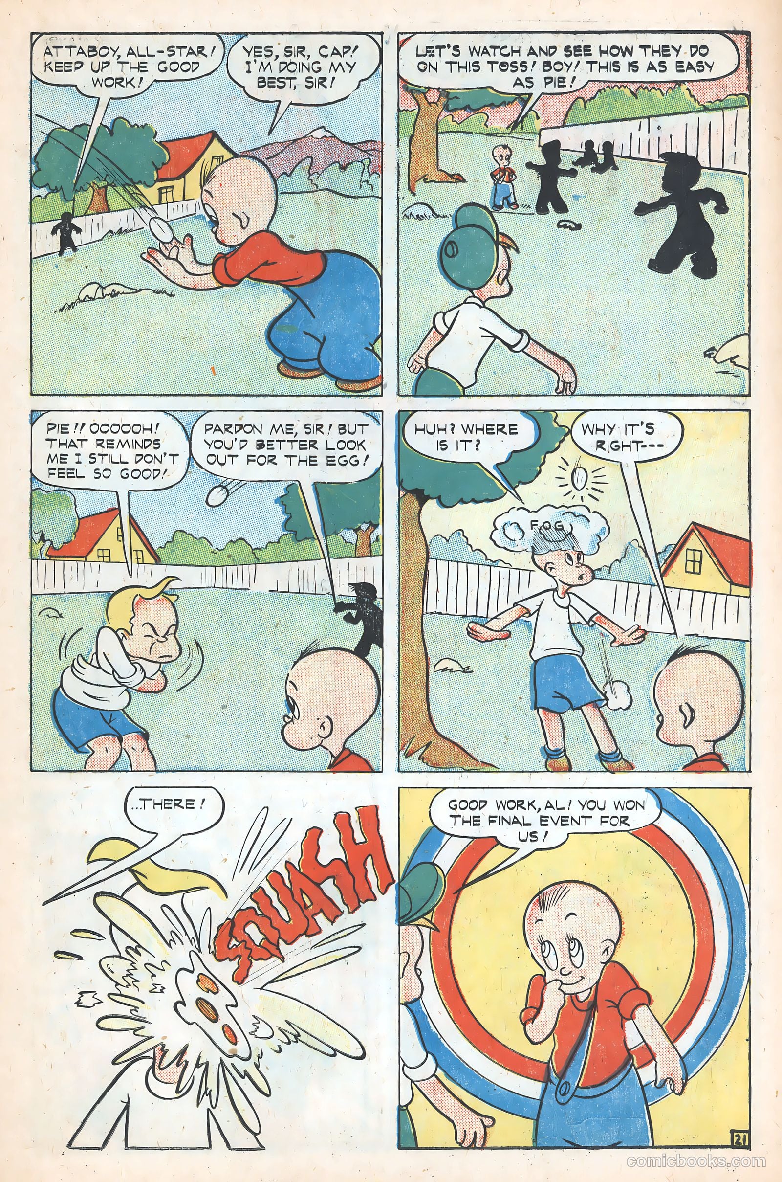 Scream Comics #8 (1946) — page 23 of 36