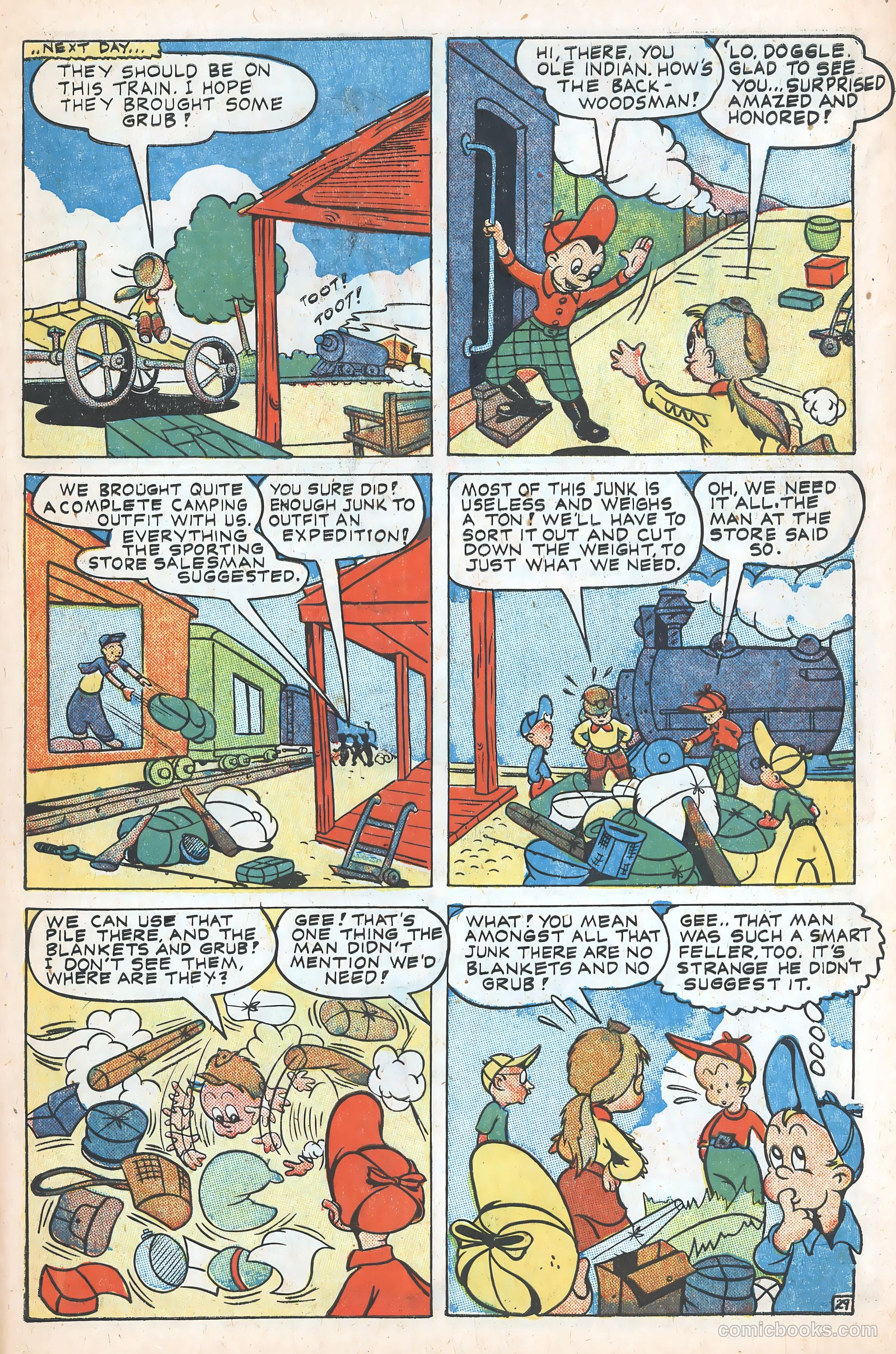 Scream Comics #8 (1946) — page 31 of 36