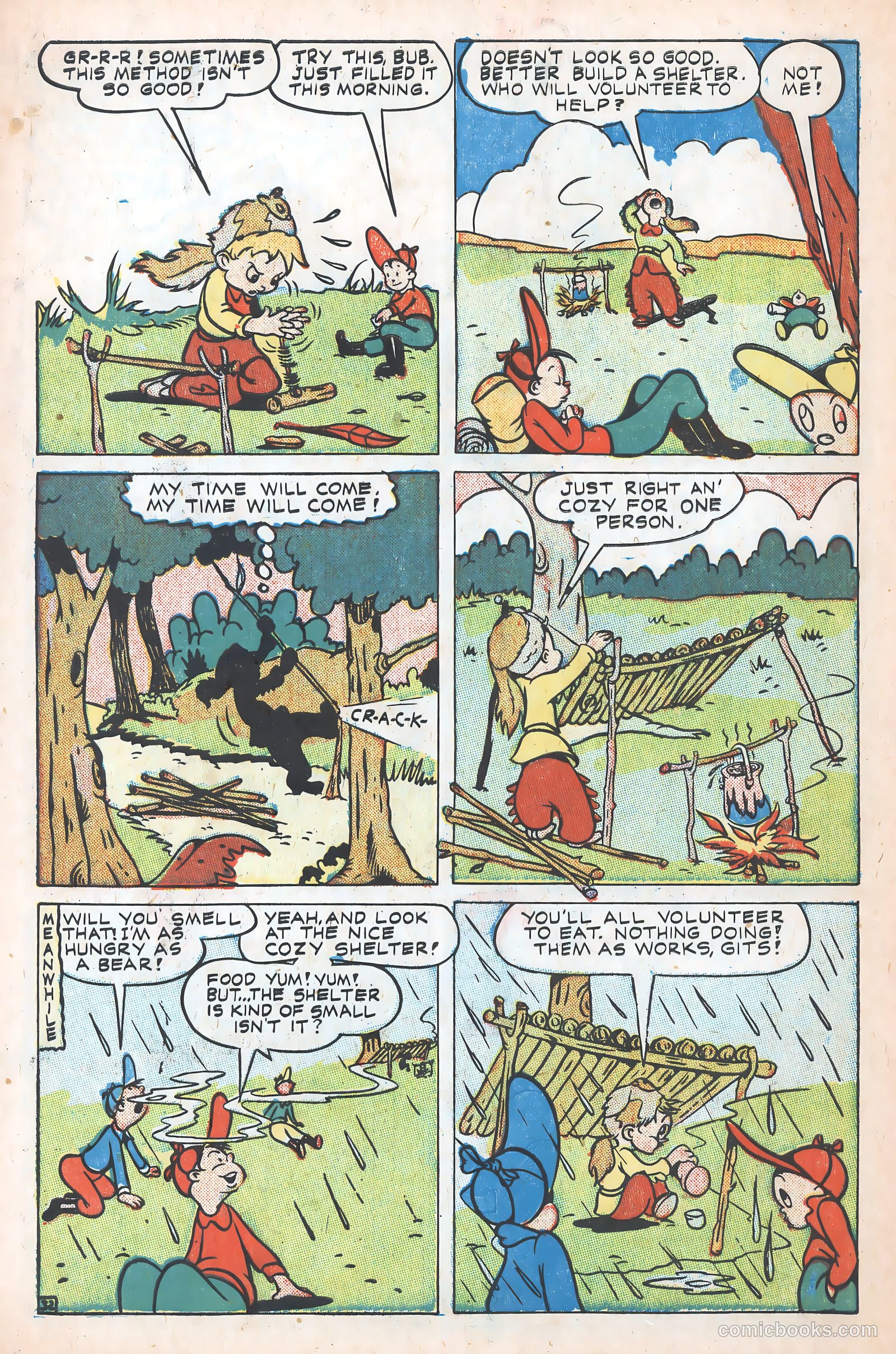 Scream Comics #8 (1946) — page 34 of 36