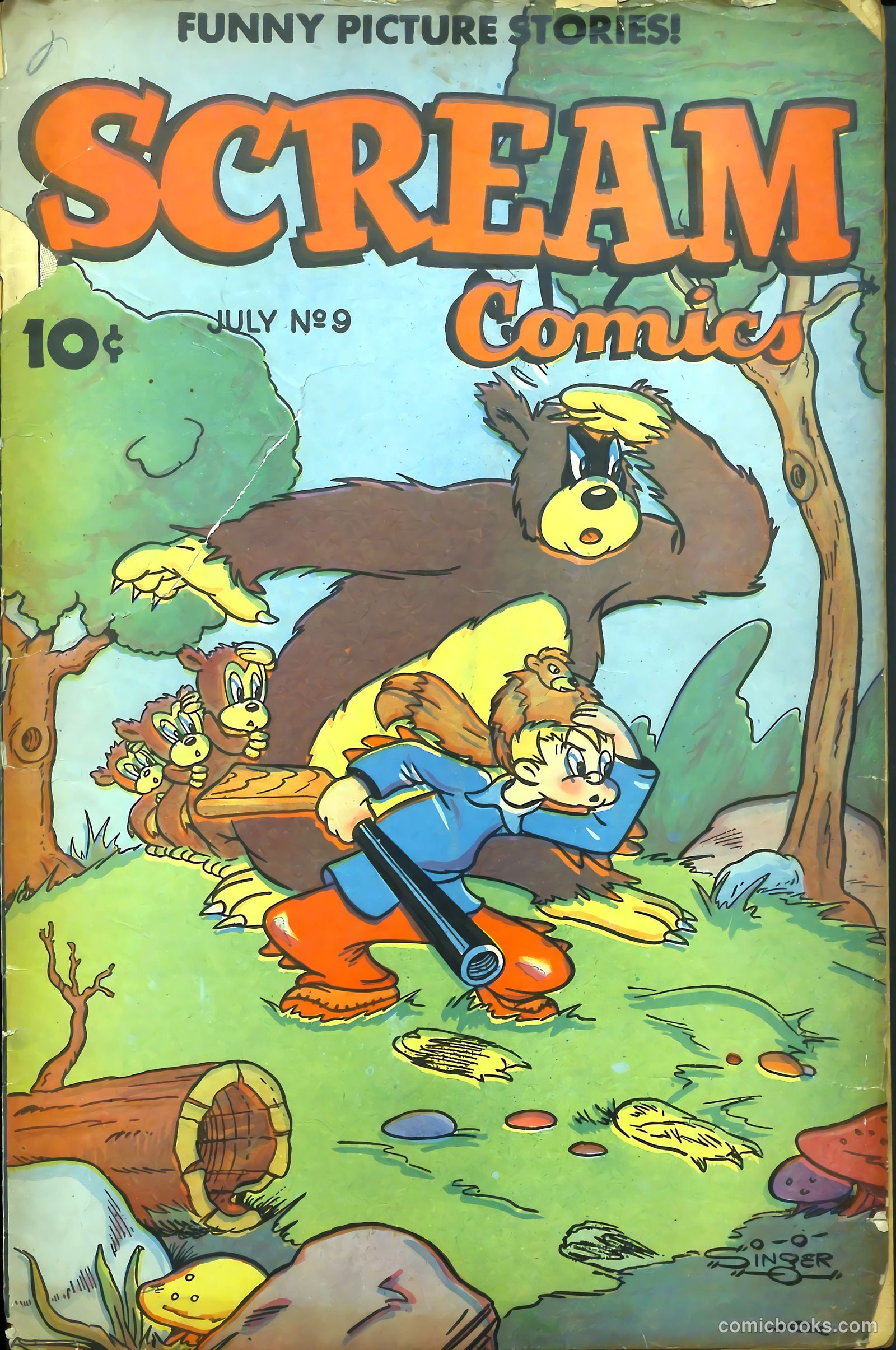 Scream Comics #9