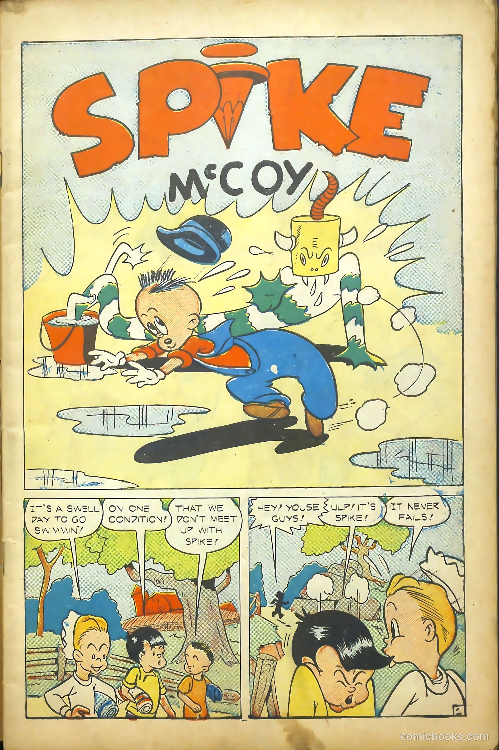 Scream Comics #9 (1946) — page 3 of 53