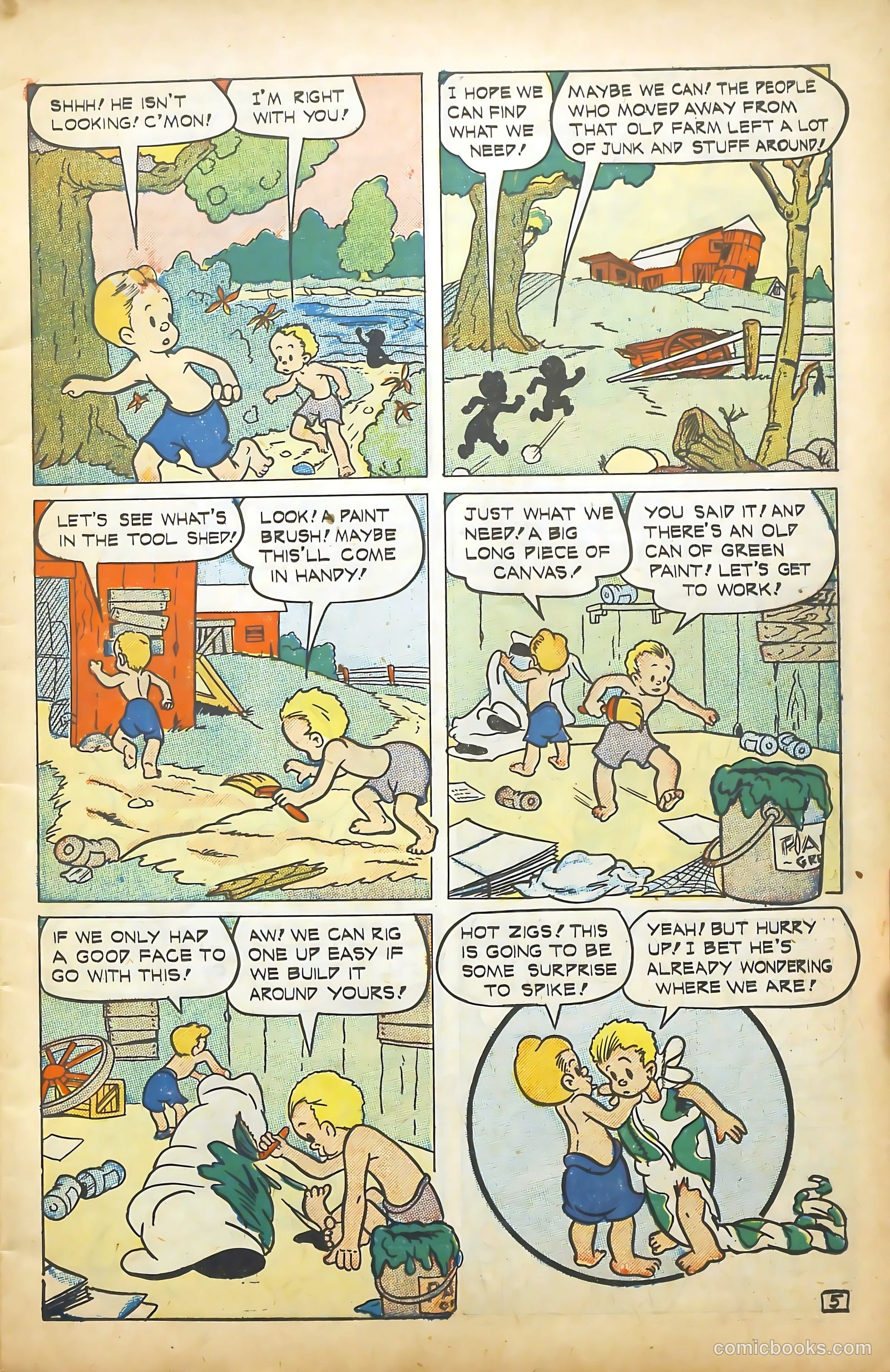 Scream Comics #9 (1946) — page 7 of 53