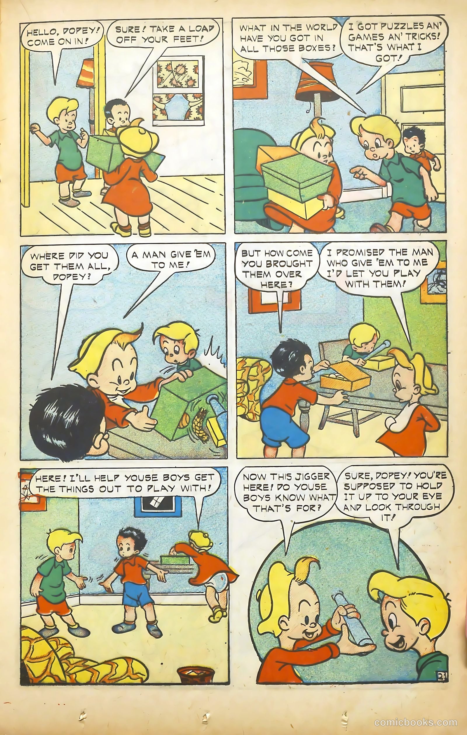 Scream Comics #9 (1946) — page 23 of 53