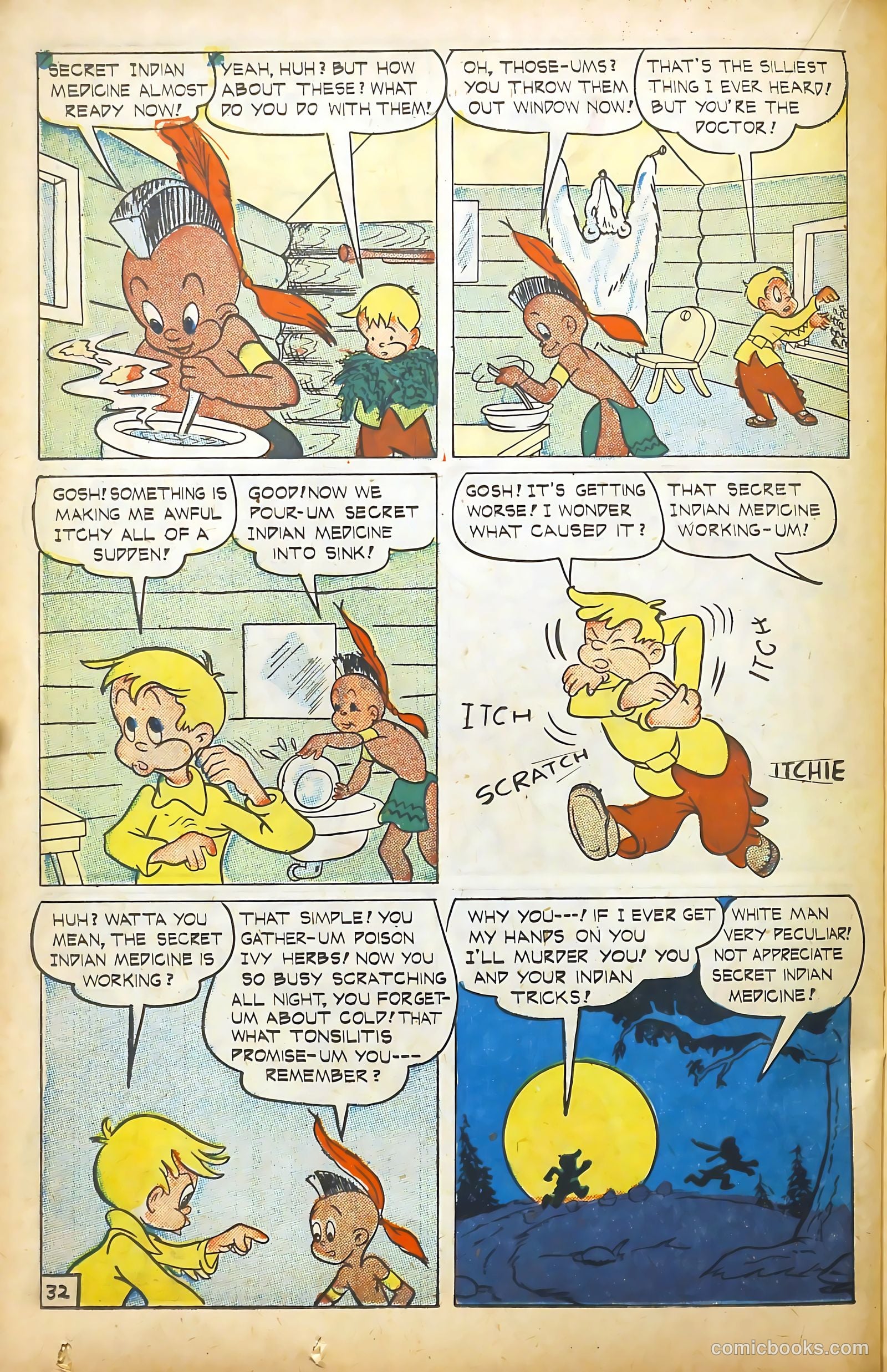 Scream Comics #9 (1946) — page 35 of 53