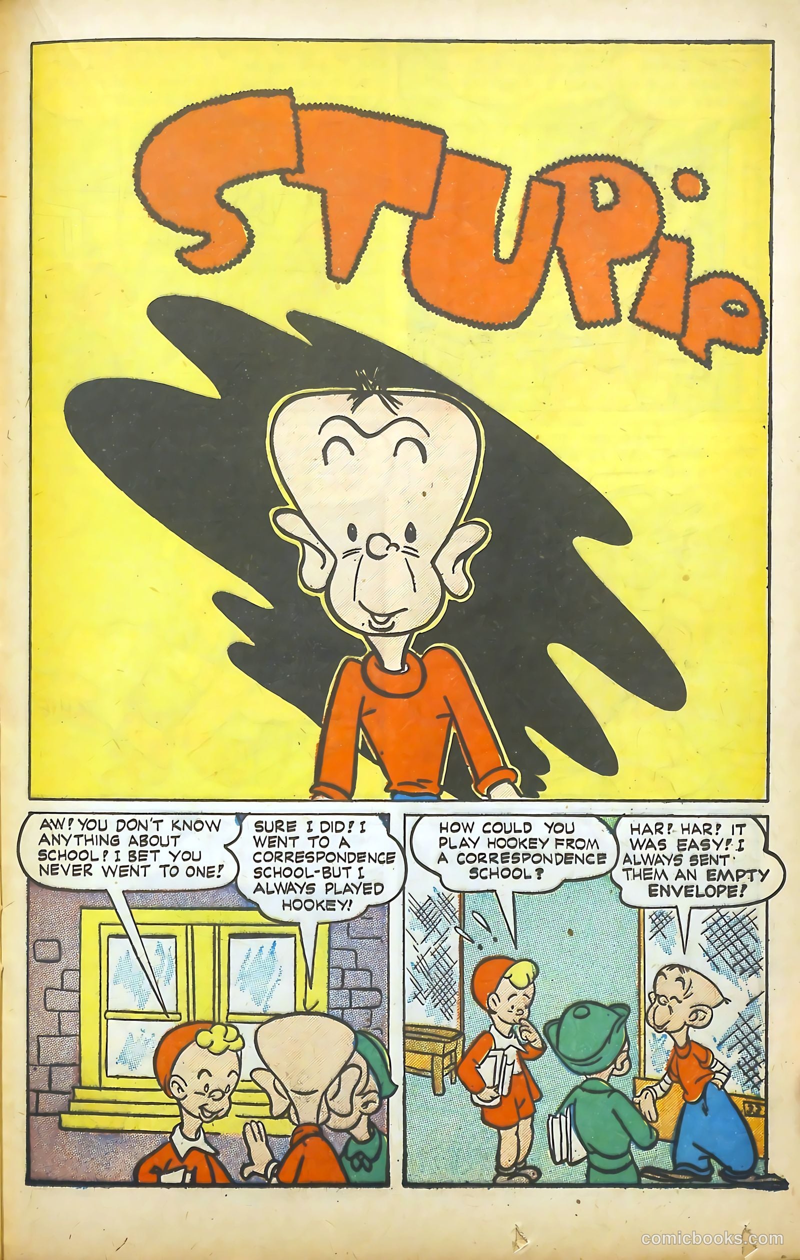 Scream Comics #9 (1946) — page 36 of 53
