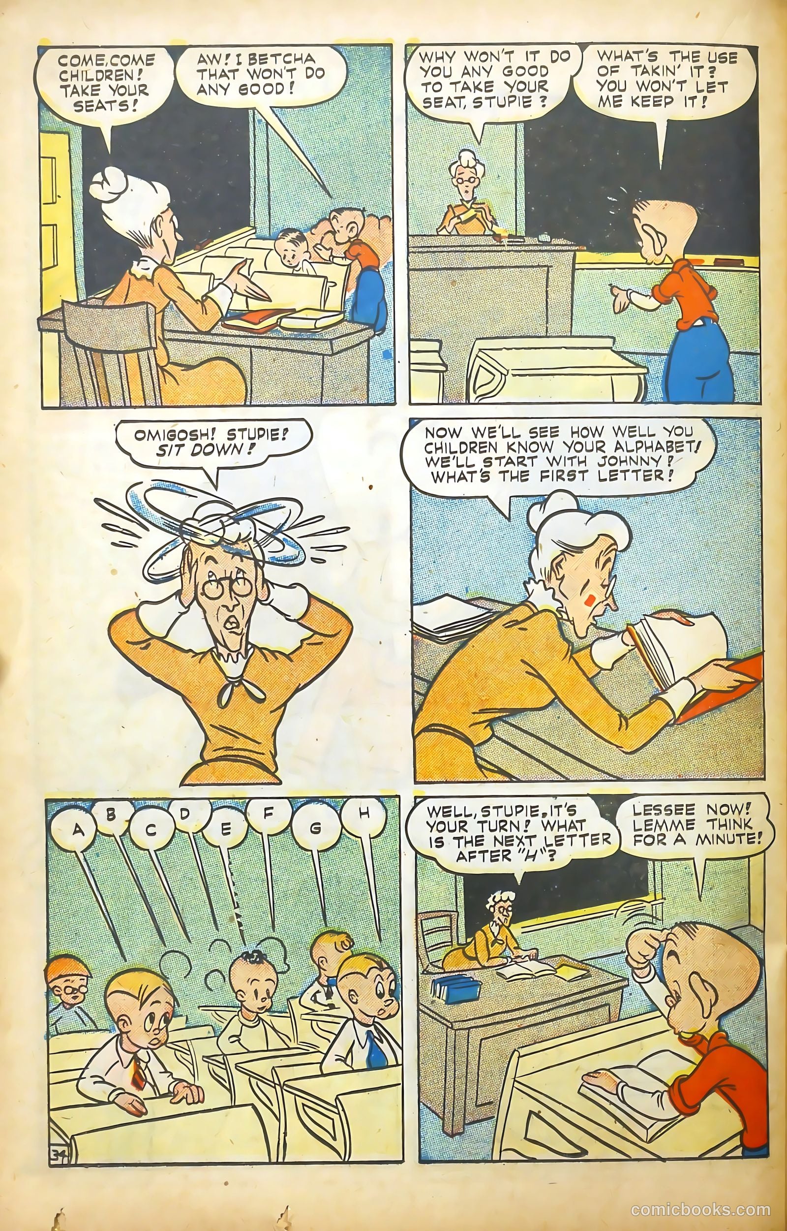 Scream Comics #9 (1946) — page 37 of 53