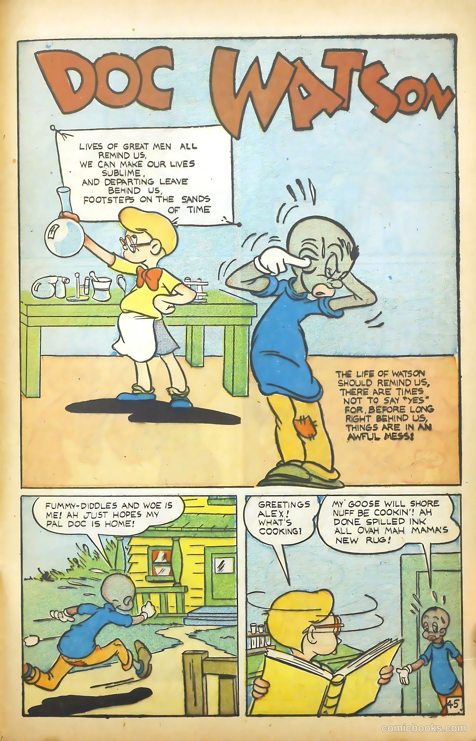 Scream Comics #9 (1946) — page 48 of 53
