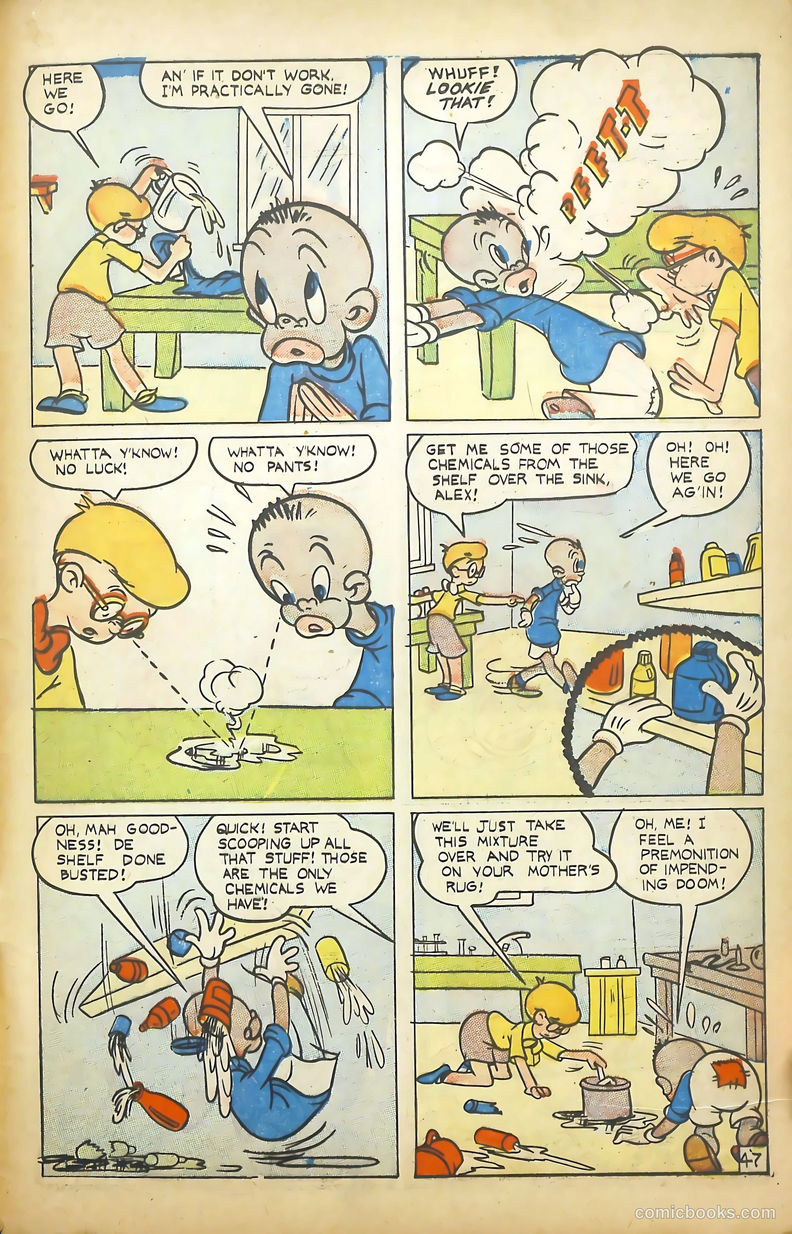 Scream Comics #9 (1946) — page 50 of 53
