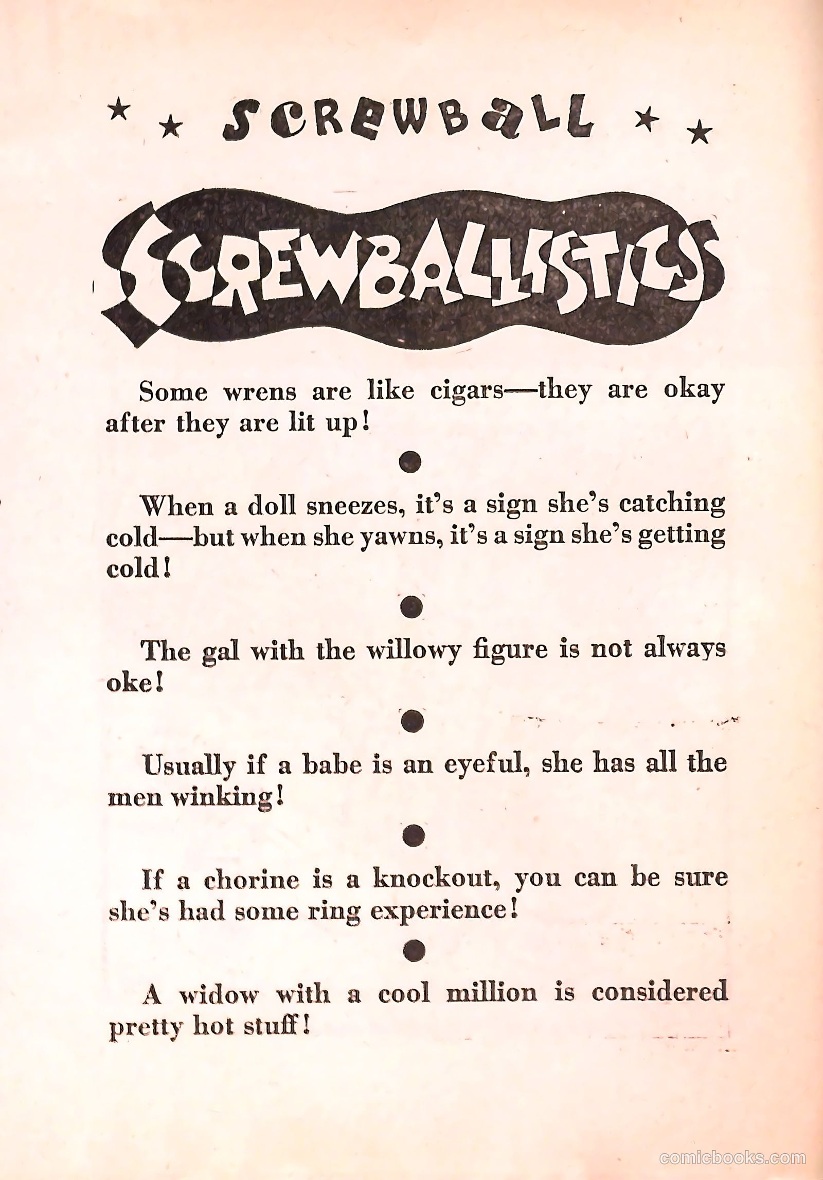 Screwball #1 (1948) — page 20 of 70