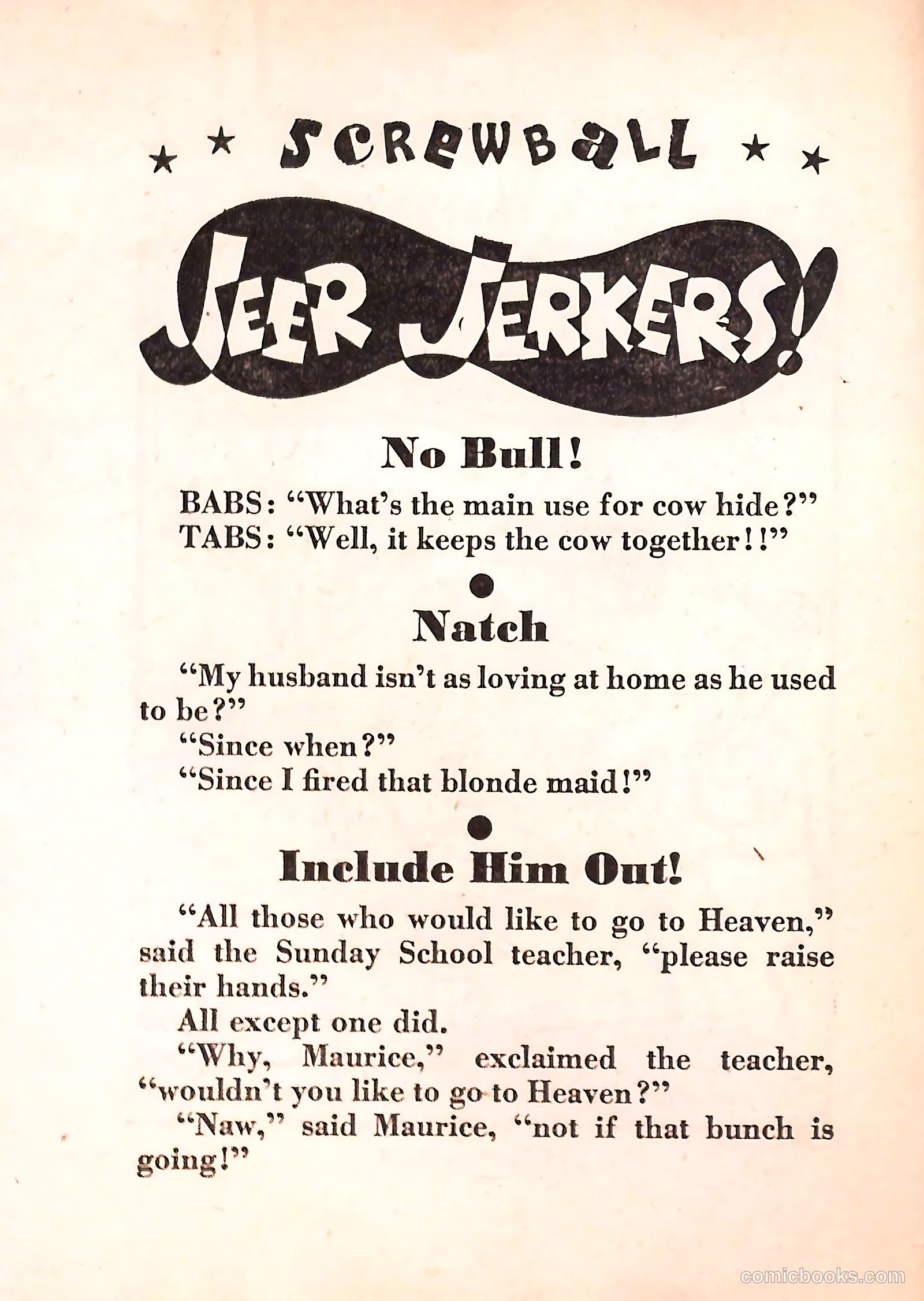 Screwball #1 (1948) — page 26 of 70