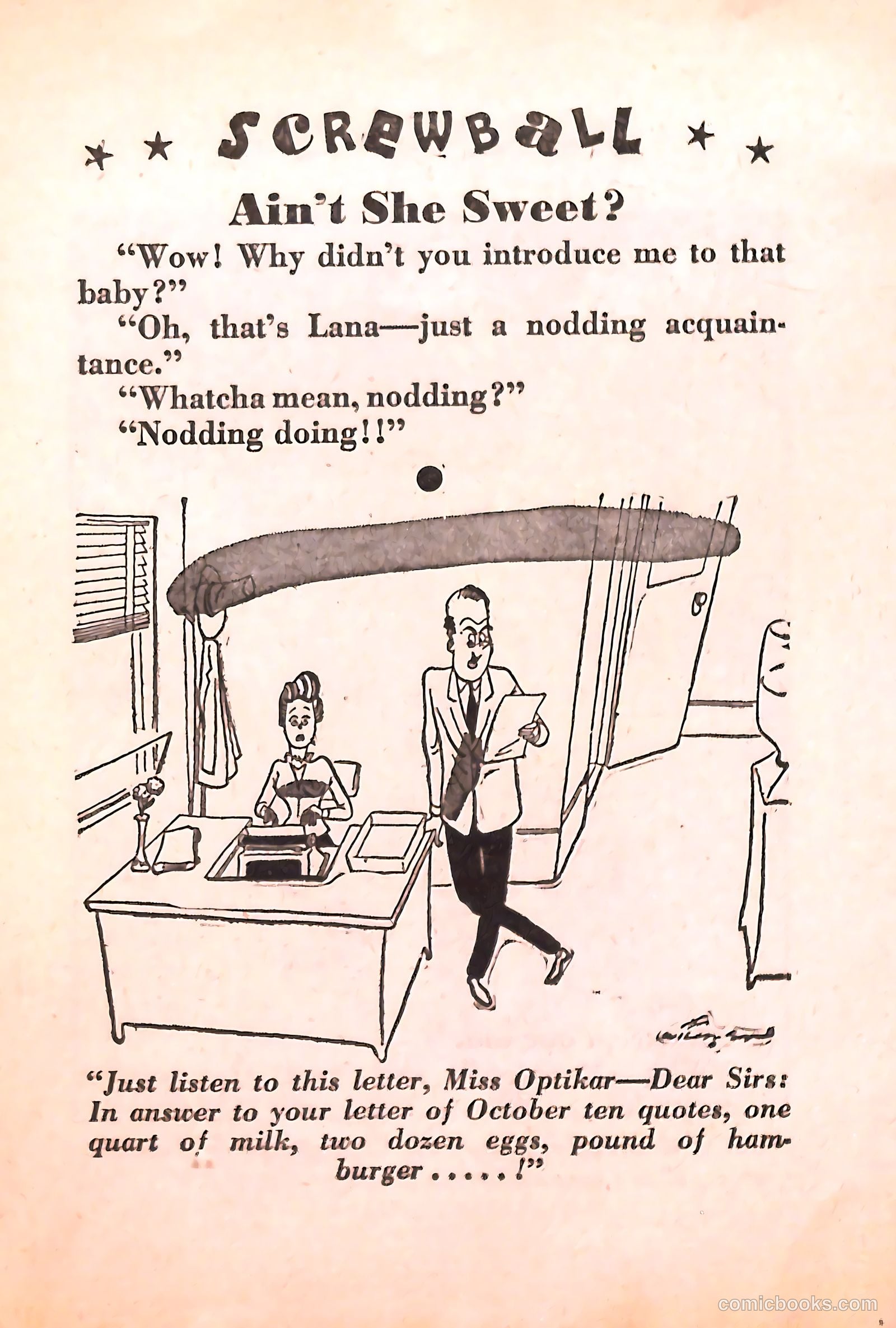 Screwball #1 (1948) — page 27 of 70