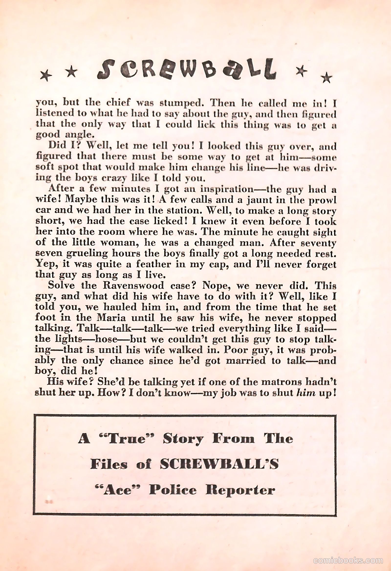 Screwball #1 (1948) — page 37 of 70