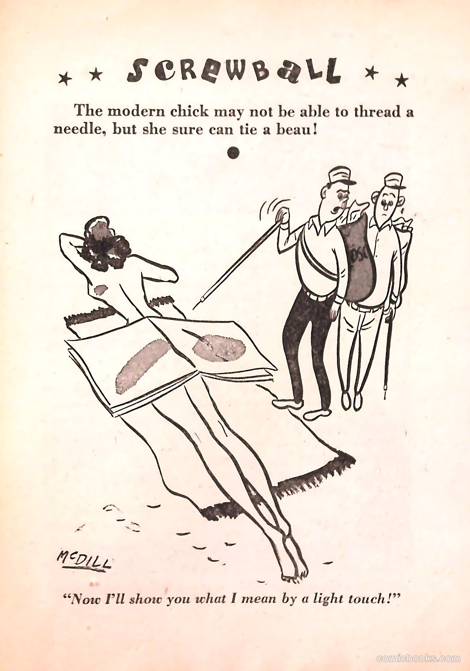 Screwball #1 (1948) — page 57 of 70