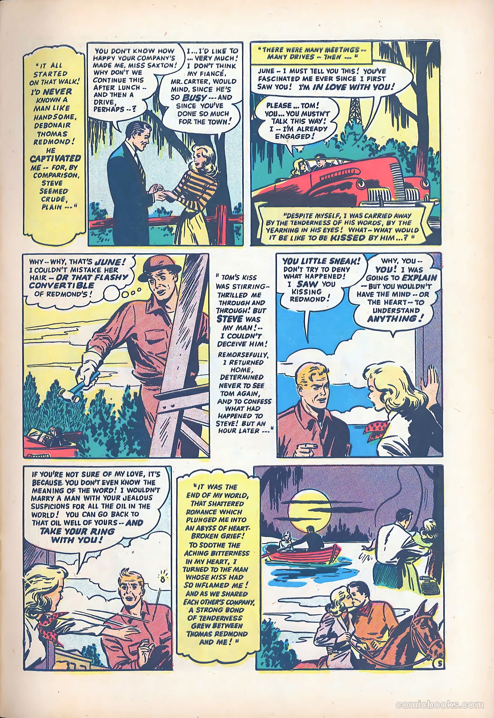 Search for Love #1 (1950) — page 7 of 52