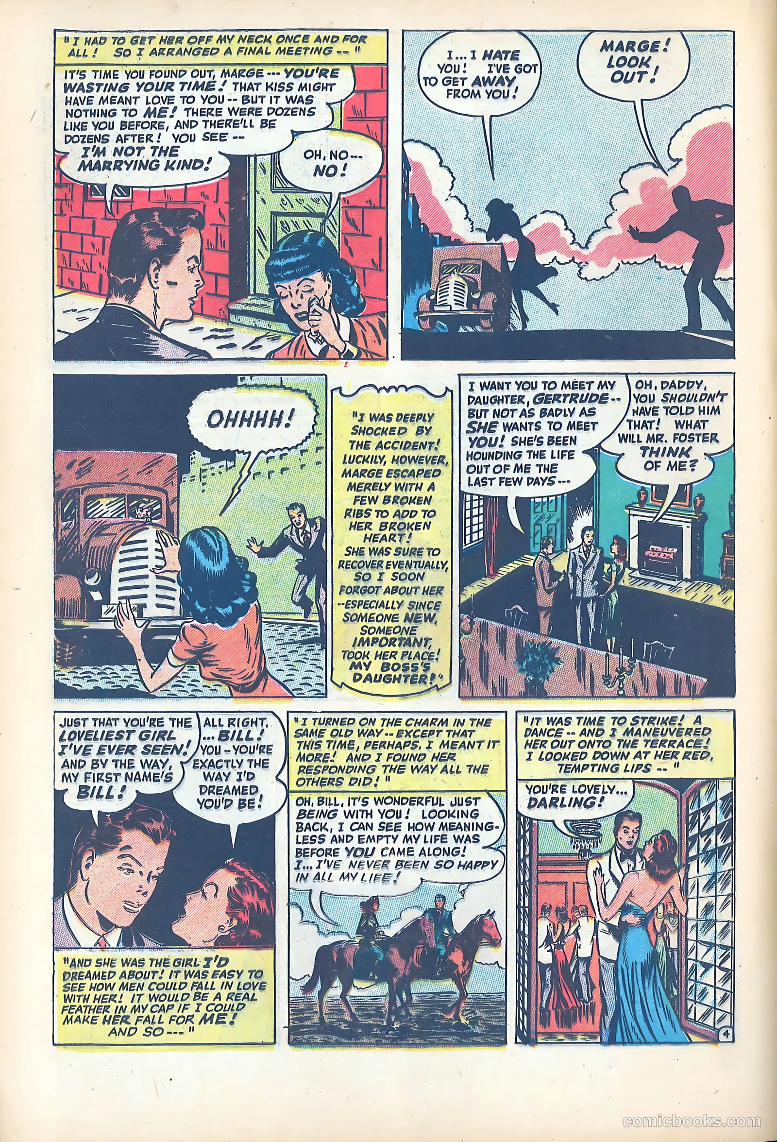 Search for Love #1 (1950) — page 30 of 52
