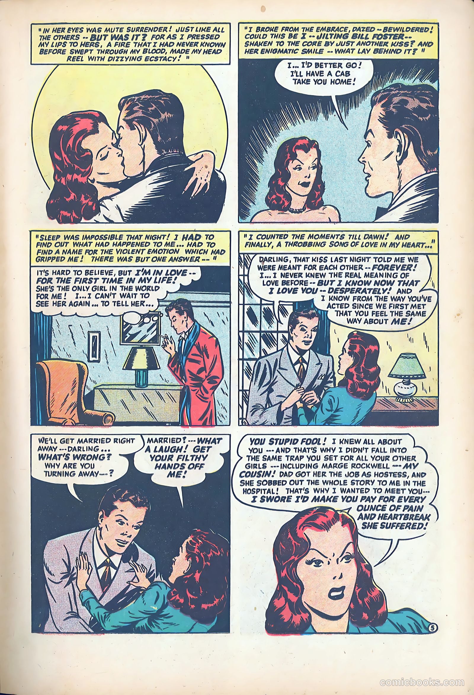 Search for Love #1 (1950) — page 31 of 52